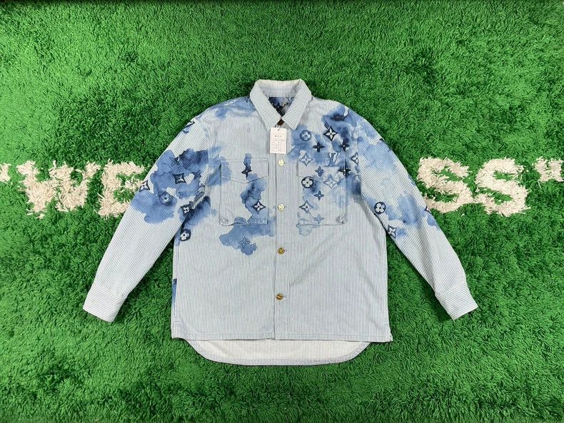 Louis Vuitton Louis Vuitton Ink Denim Jacket Size US XL / EU 56 / 4 - 1 Thumbnail