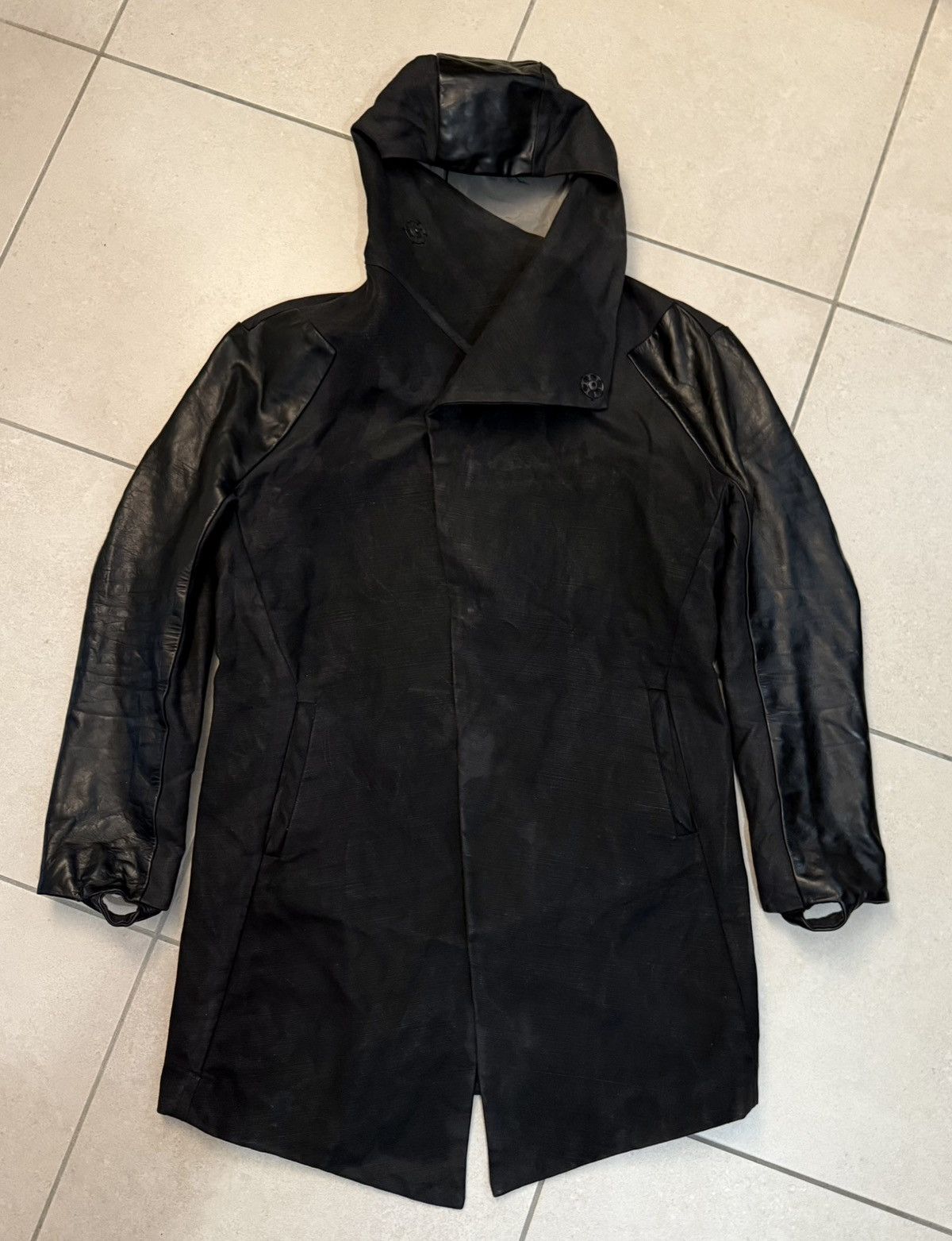 Boris Bidjan Saberi AW13-14 Runway COAT1 Size US M / EU 48-50 / 2 - 6 Thumbnail