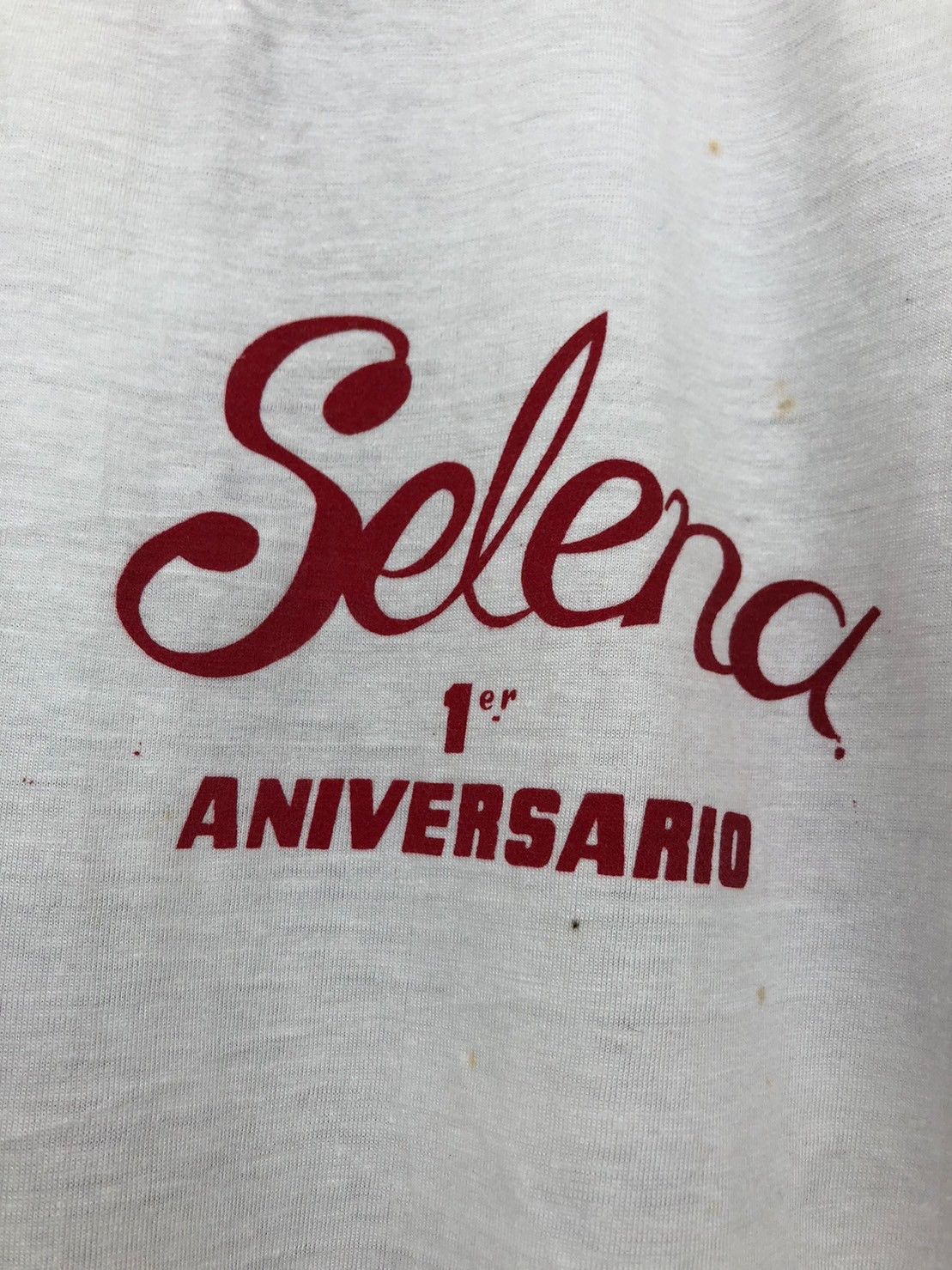 Vintage Vintage 90s-00's Selena Aniversario shirt 1er Size US L / EU 52-54 / 3 - 6 Thumbnail