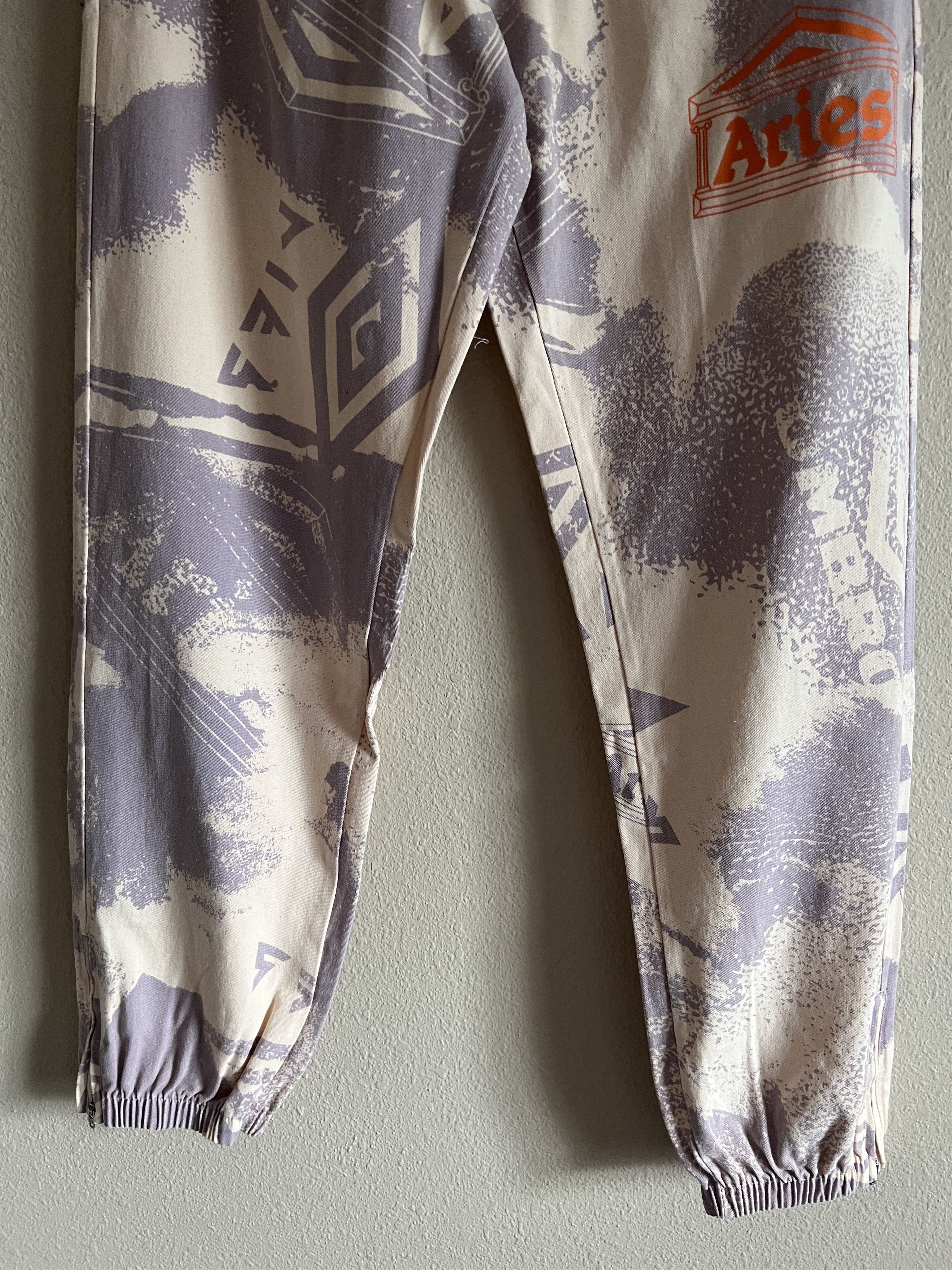 Aries Aries Umbro Pro 64 Cotton Drill Pants in Cream Size US 32 / EU 48 - 3 Thumbnail