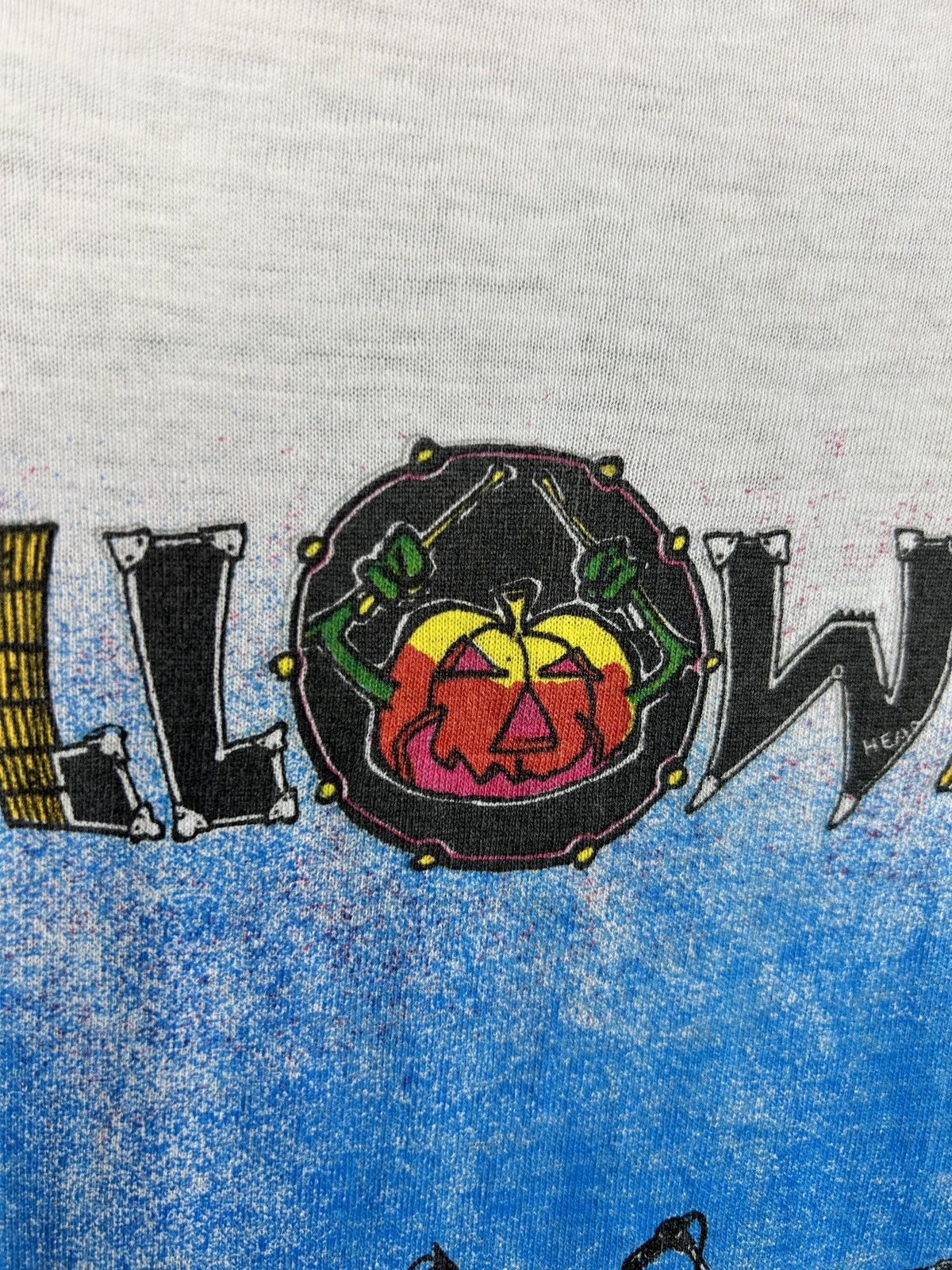 Band Tees 80s Vintage Helloween 1989 Live Tour Band T-Shirt Size US XL / EU 56 / 4 - 5 Thumbnail