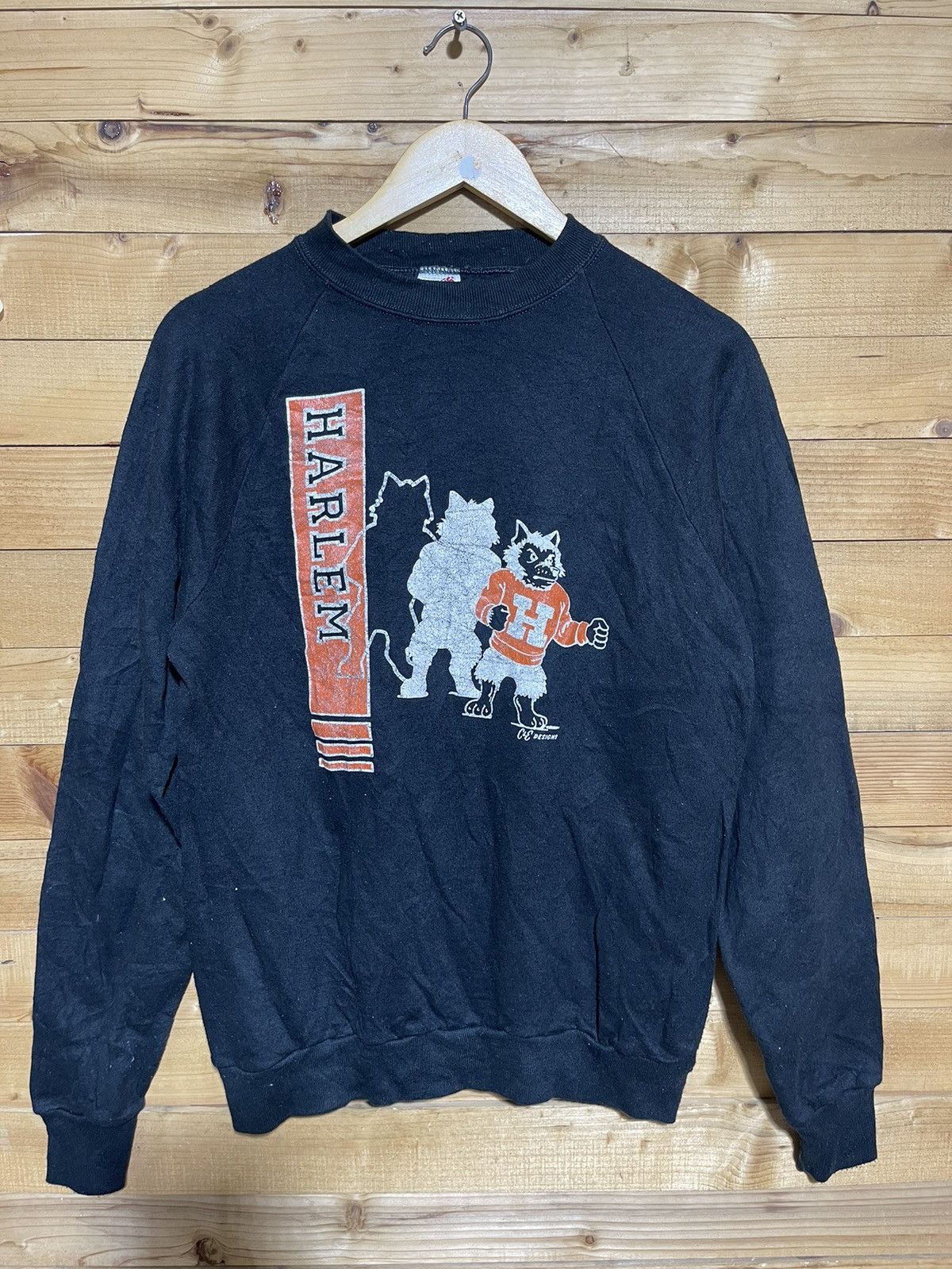 Jerzees Vintage 90s harlem sweatshirt Size US M / EU 48-50 / 2 - 1 Thumbnail