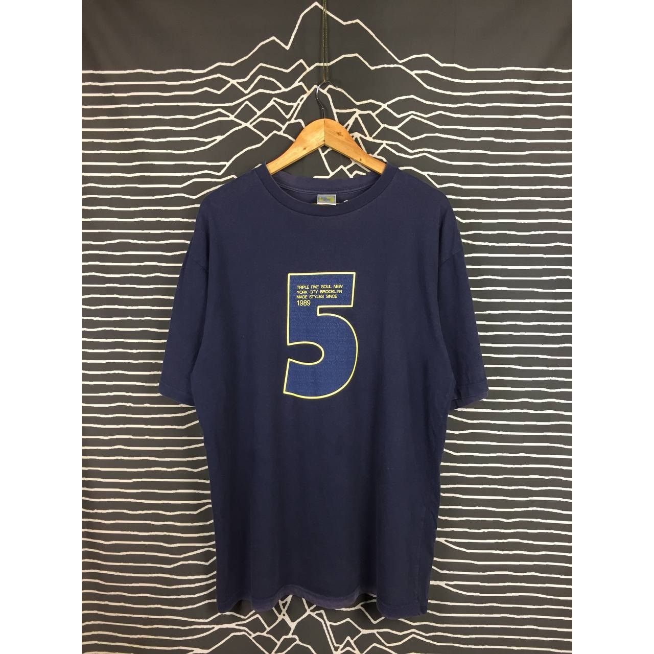 Triple 5 Soul × Vintage Vtg Triple Five Soul NYC Brooklyn OG Streetwear Hip Hop Tee Size US L / EU 52-54 / 3 - 2 Thumbnail