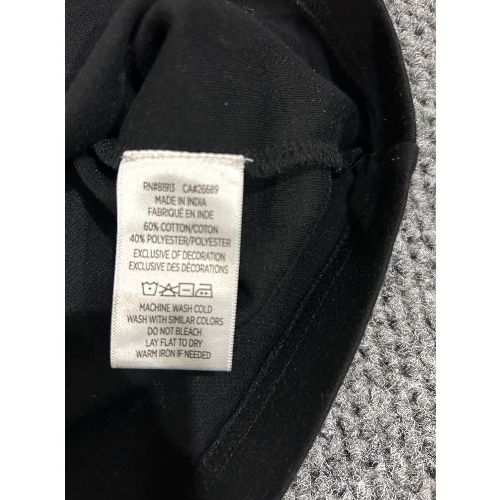 Robert Graham Robert Graham Pullover Sweater Mens XL Black 1/4 Zip Mock Neck Athletic Casual Knit Size US XL / EU 56 / 4 - 5 Thumbnail