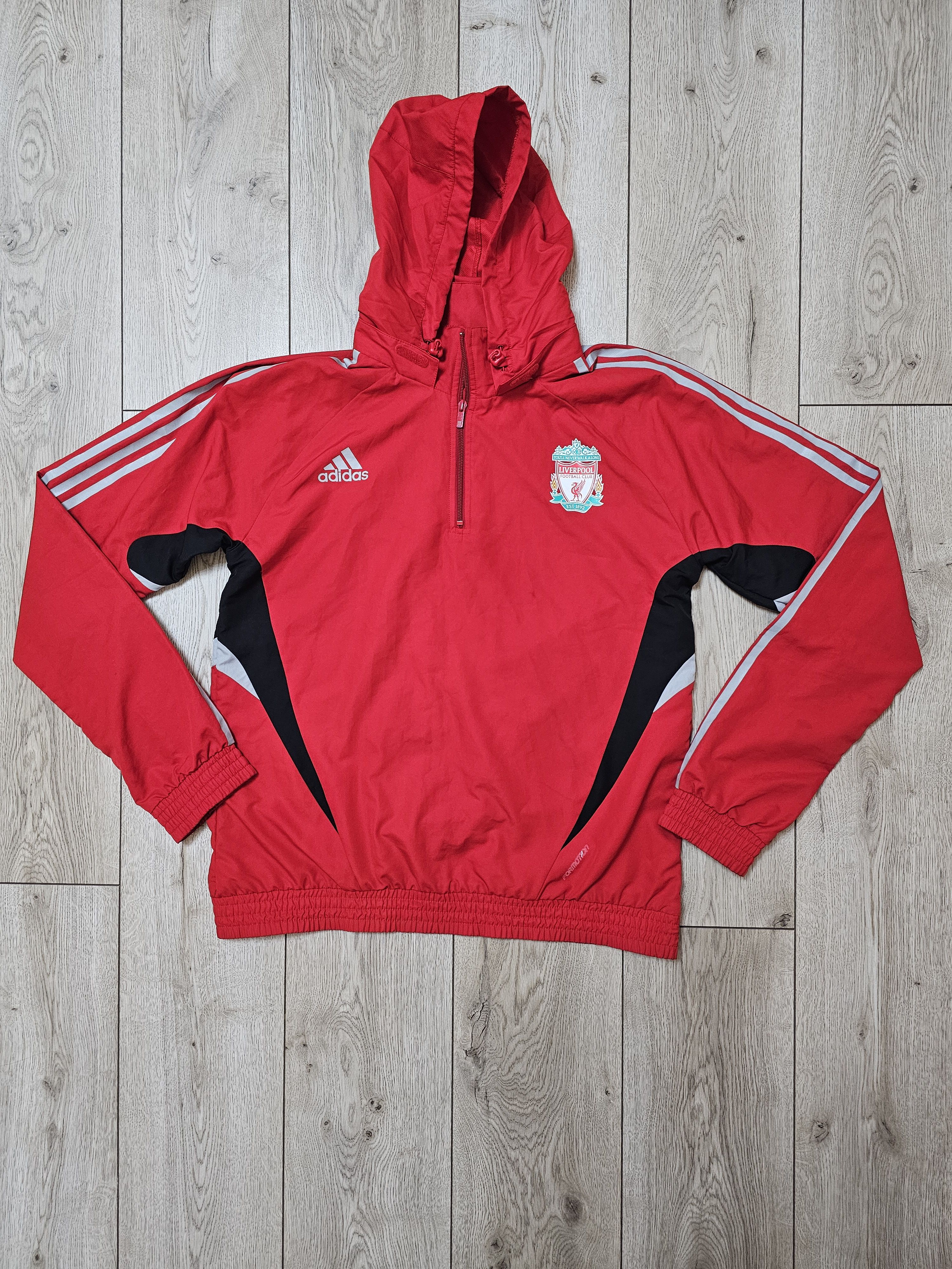 Adidas LIVERPOOL 2008 2010 FOOTBALL JACKET SOCCER JACKET TOP Size US L / EU 52-54 / 3 - 1 Thumbnail