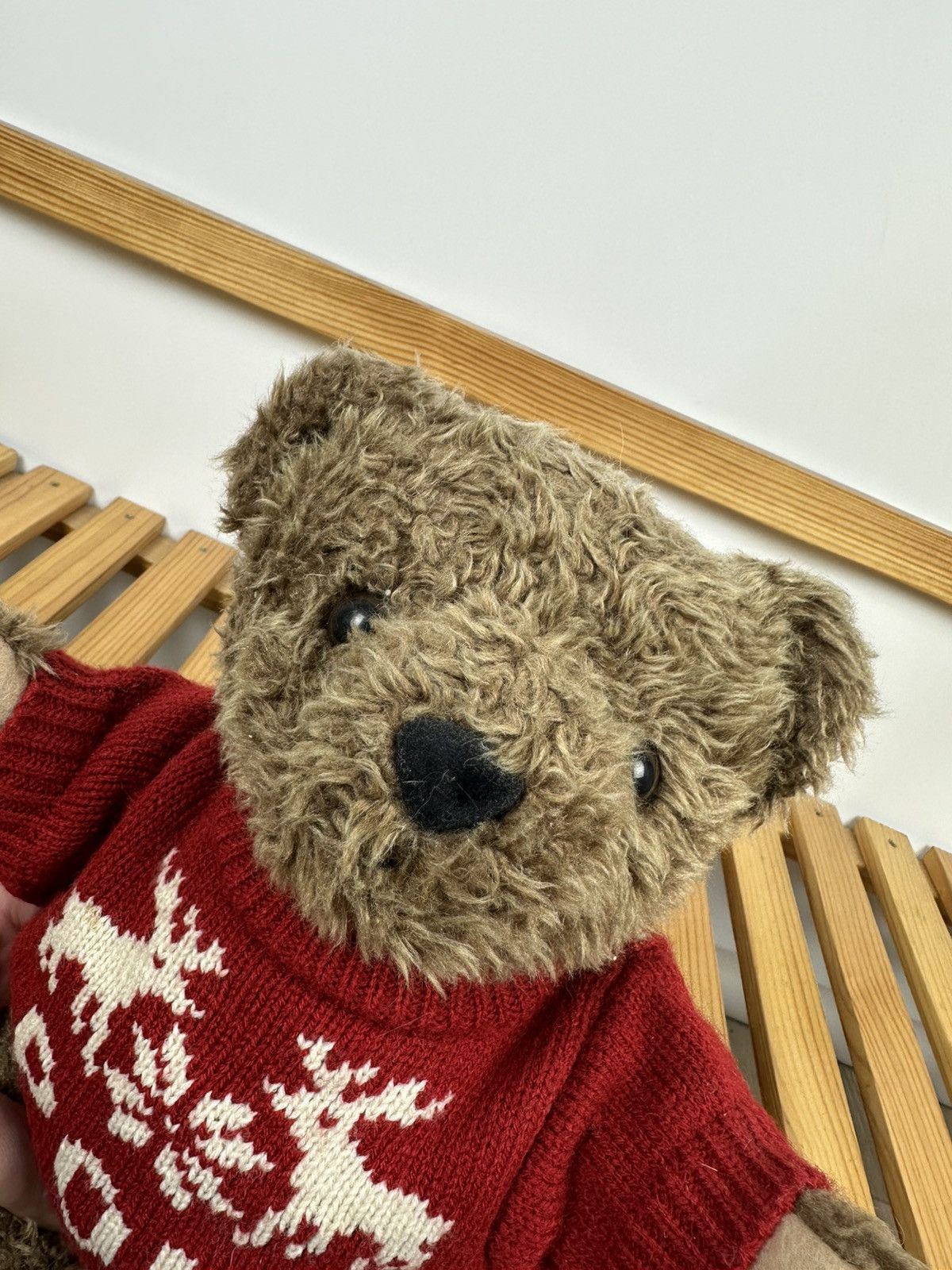 Other × Polo Ralph Lauren × Ralph Lauren Vintage Polo Ralph Lauren Bear Holiday Sweater Plush Toy Size ONE SIZE - 6 Thumbnail