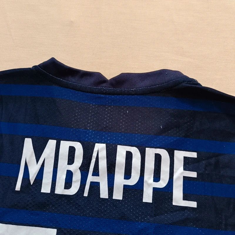 Nike Kylian Mbappe #10 France 2020-2021 Player Issue Jersey M Size US M / EU 48-50 / 2 - 5 Thumbnail
