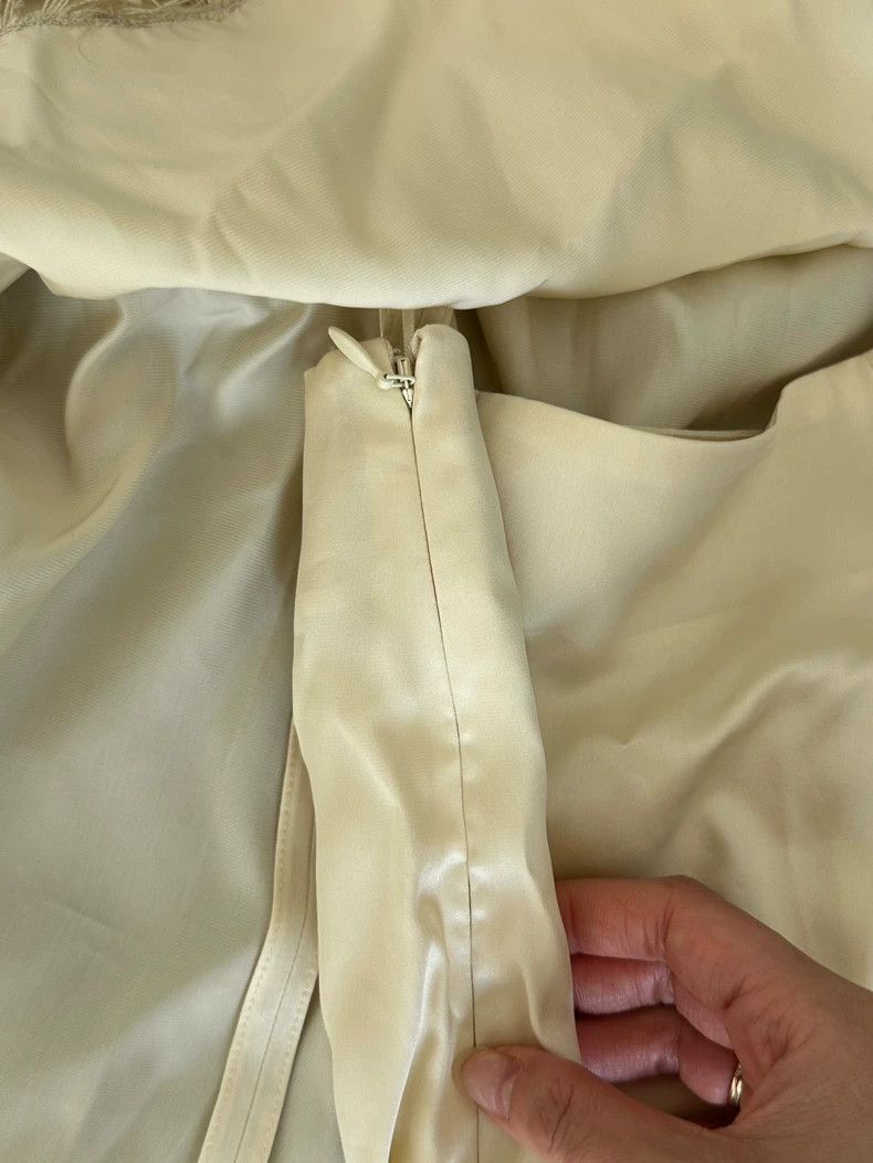Jil Sander Jil Sander size 32 Silk half skirt Size 42" / US 20 - 8 Thumbnail