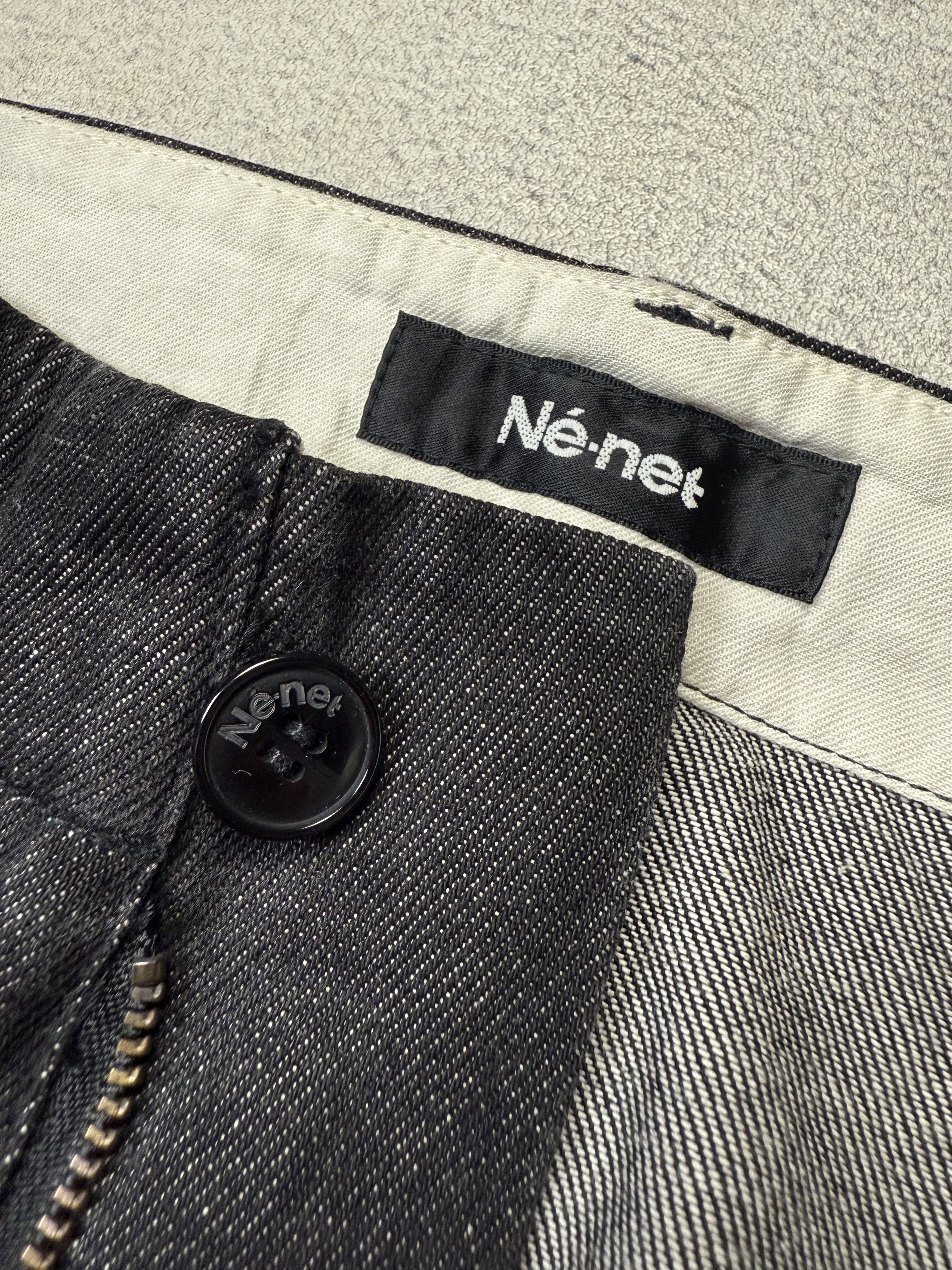 Ne-Net Ne-net Black Denim Jeans Size US 30 / EU 46 - 13 Thumbnail