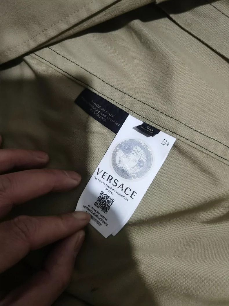 Versace Versace Mainline coat Size US L / EU 52-54 / 3 - 4 Thumbnail
