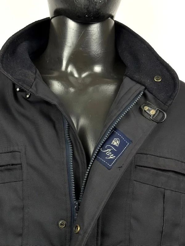 Fay Fay Man Padded Giubbotto Blu Parka Uomo XXL Size US XXL / EU 58 / 5 - 2 Thumbnail