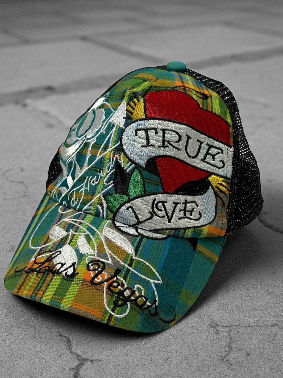 If Six Was Nine Vintage avant garde japanese cap ed hardy vibe swag sk8 90s Size ONE SIZE - 1 Thumbnail