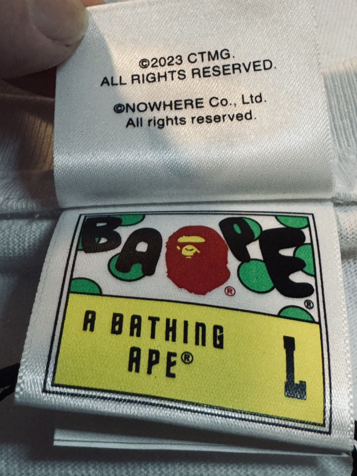 Bape Bape x Gran Tourismo Large Tee Size US L / EU 52-54 / 3 - 6 Thumbnail