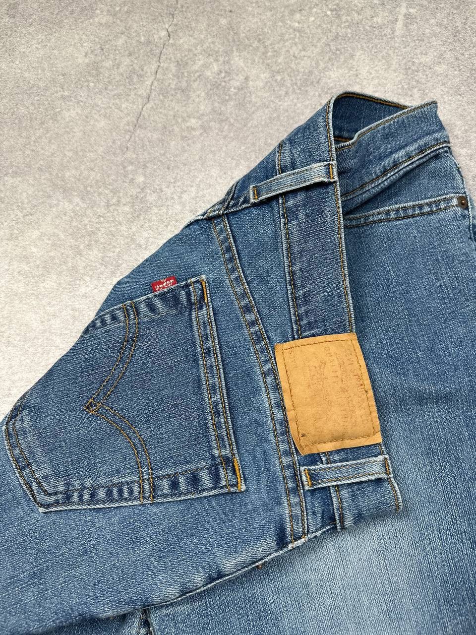 Levi's Vintage Levi’s 507 Superlow Stretch Jeans, Size M Size 32" / US 10 / IT 46 - 4 Thumbnail