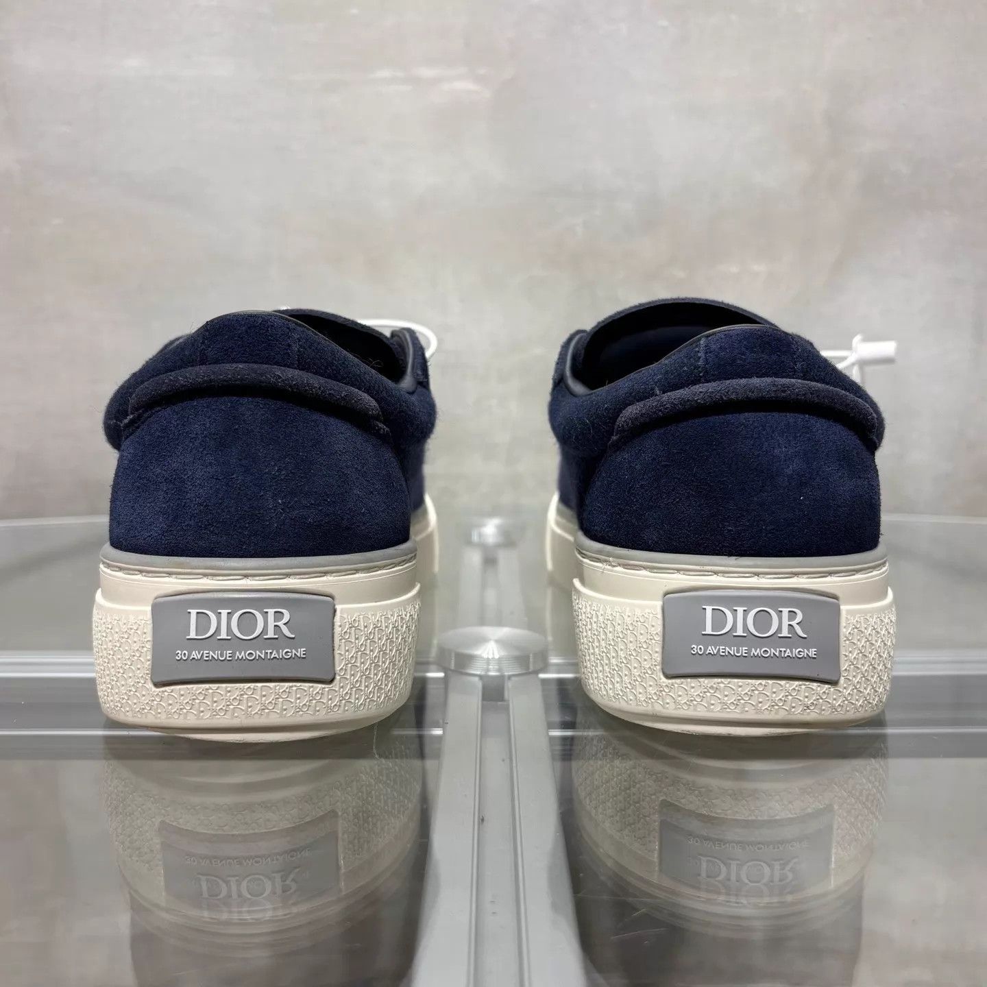 Dior Dior 25ss B33 Blue Suede Sneaker 39 Size US 8.5 / IT 38.5 - 6 Thumbnail