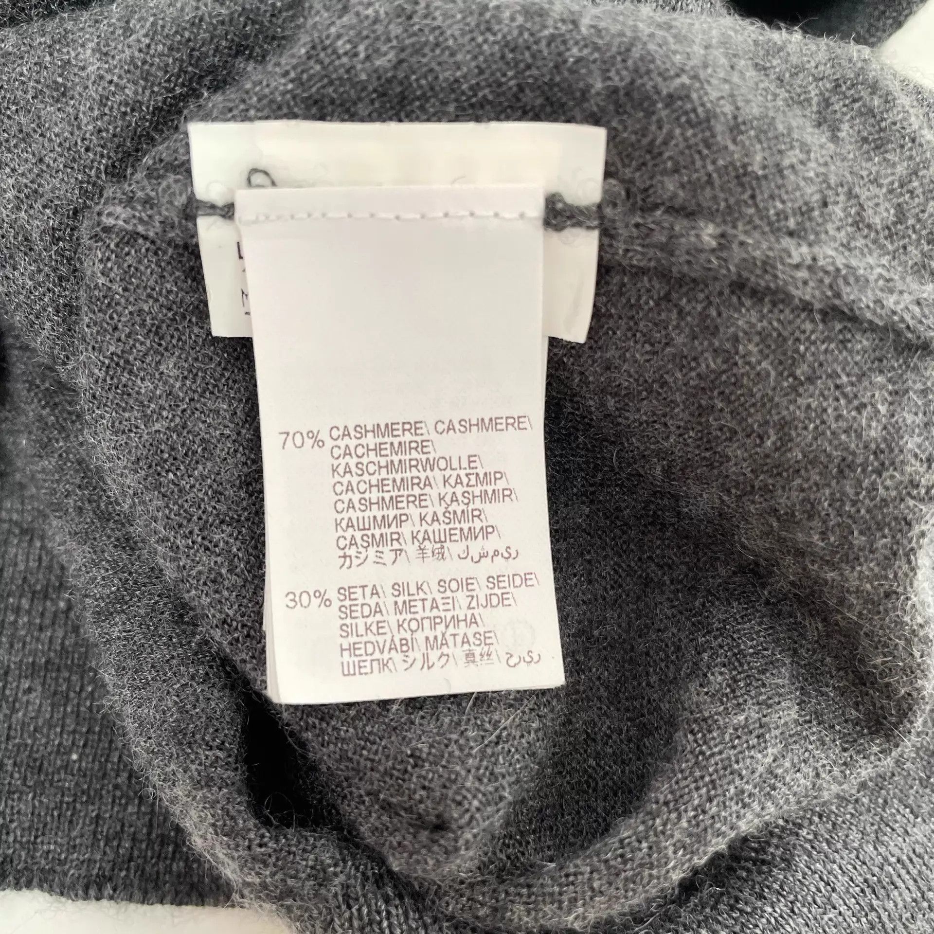 Brunello Cucinelli BRUNELLO CUCINELLI Gray Top M pre-owned Size M / US 6-8 / IT 42-44 - 7 Thumbnail