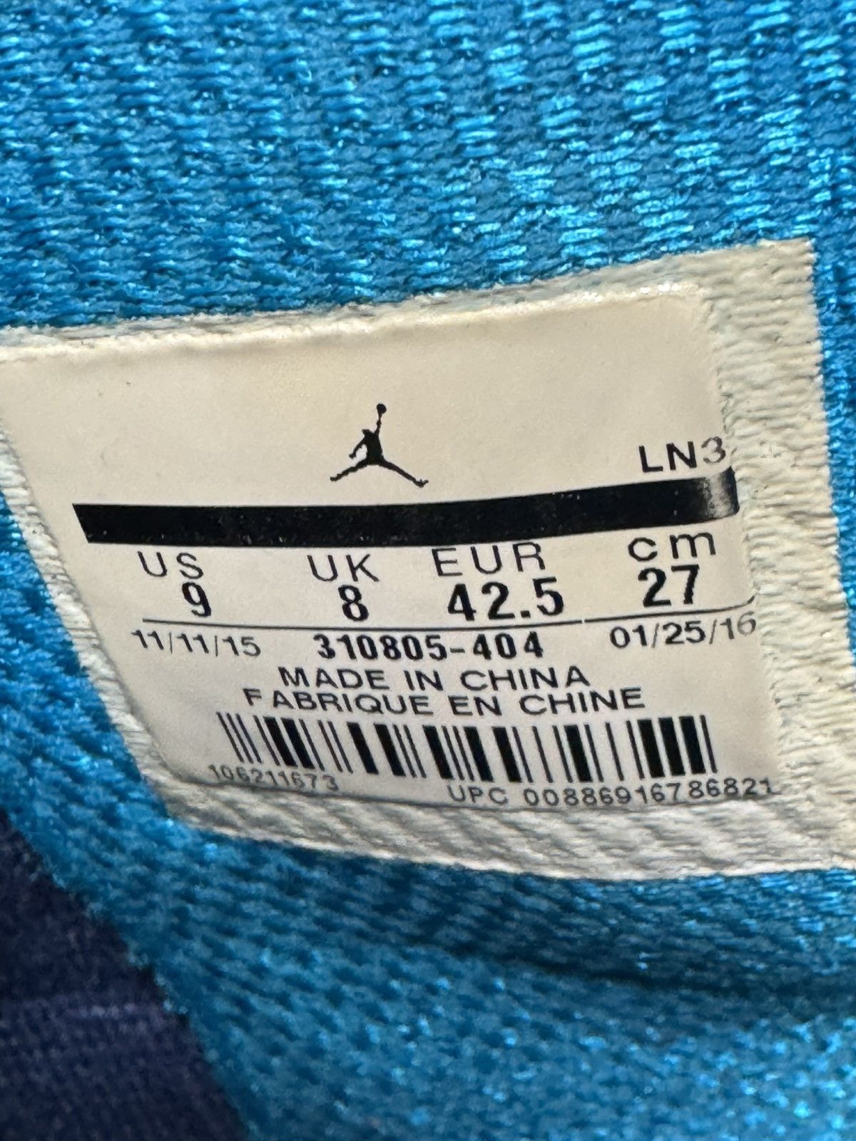 Jordan Brand × Nike Jordan 10 retro Los Angeles Size US 9 / EU 42 - 5 Thumbnail