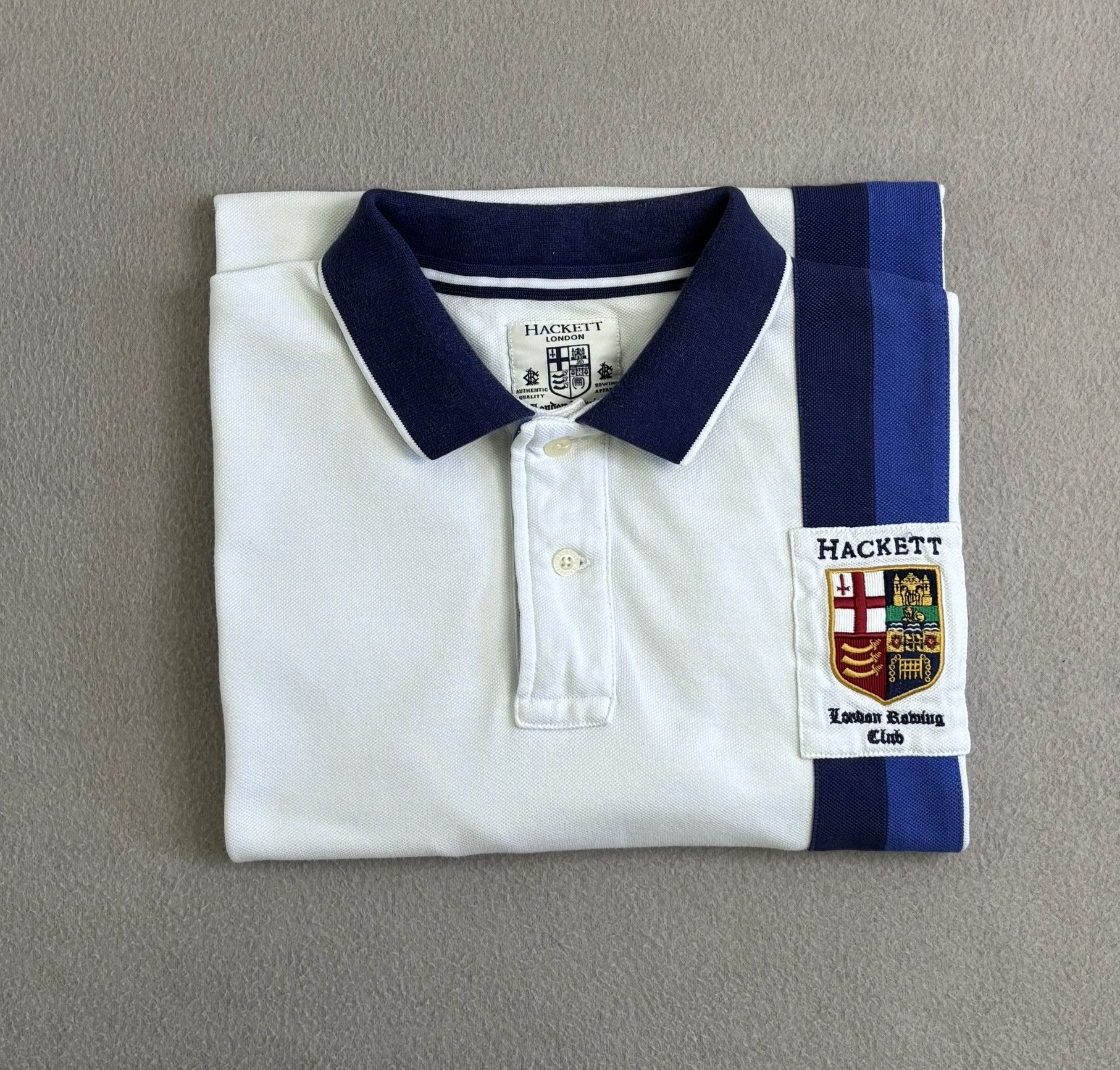 Hackett Polo Hackett London Rowing Club Large Size US L / EU 52-54 / 3 - 16 Thumbnail