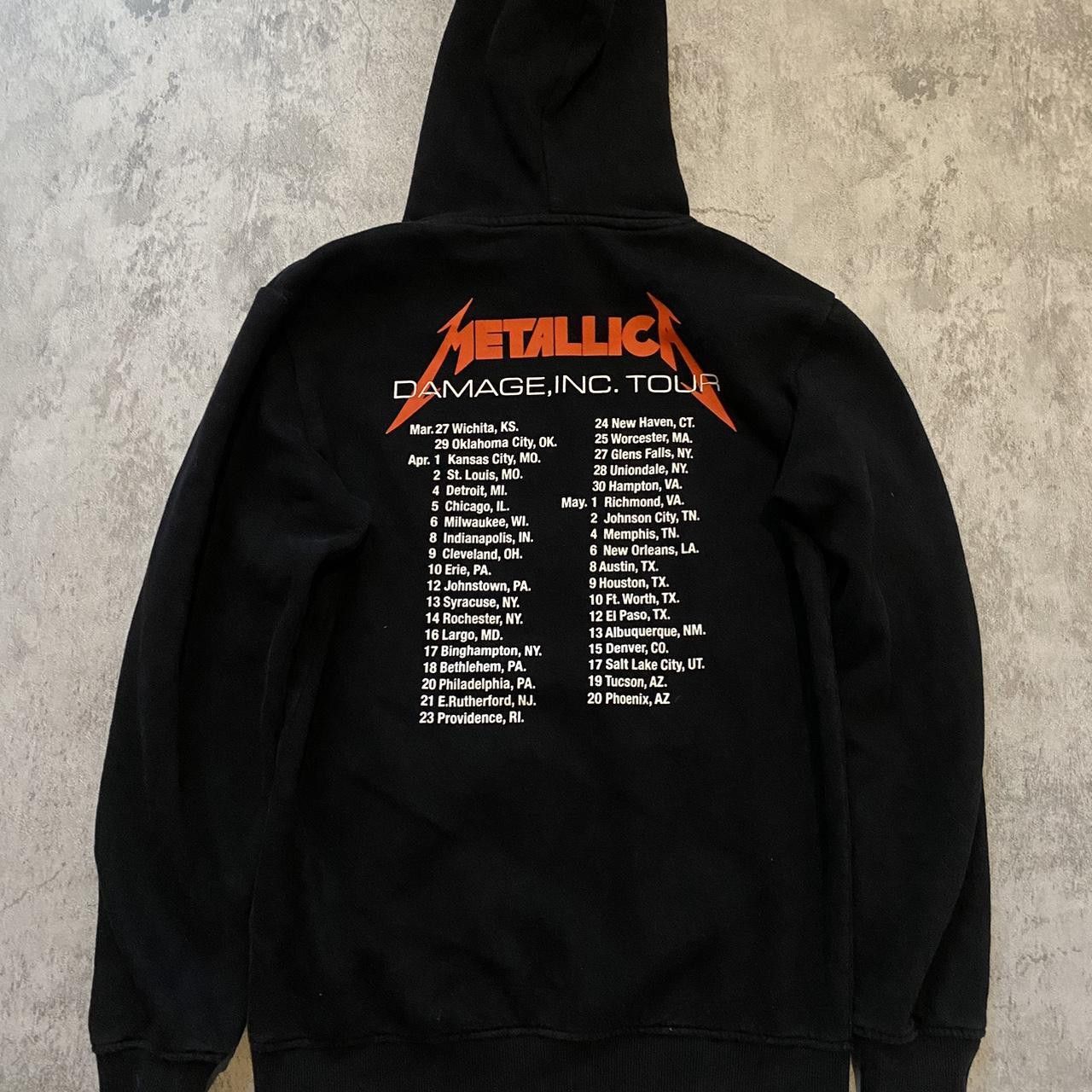 Other Black Metallica Damage Inc Tour hoodie #Metallica Size US XS / EU 42 / 0 - 2 Thumbnail
