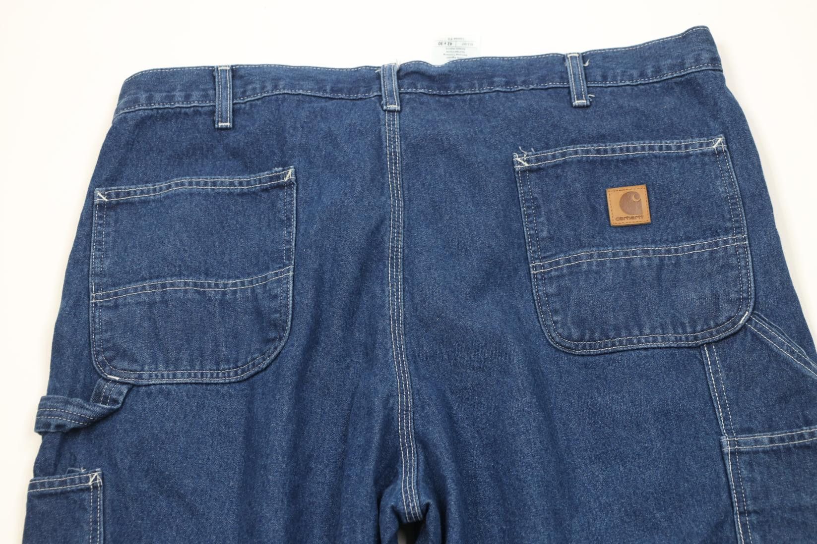 Carhartt Vintage Y2K Carhartt Loose Fit Wide Leg Dungaree Denim Jeans Size US 42 / EU 58 - 9 Thumbnail