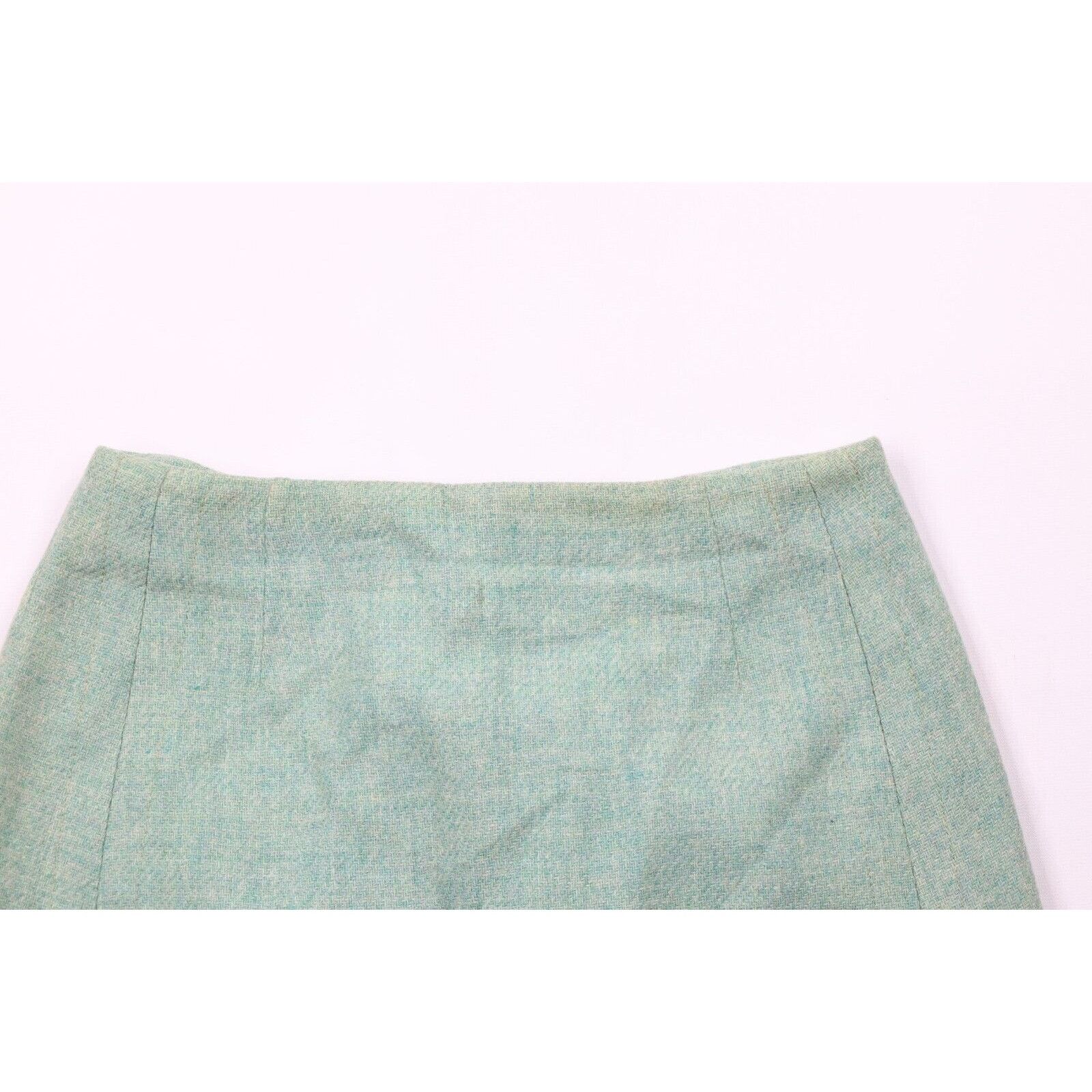 Vintage Vintage 60s 70s Streetwear Wool Tweed Pencil Skirt Size 26" / US 2 / IT 38 - 2 Thumbnail