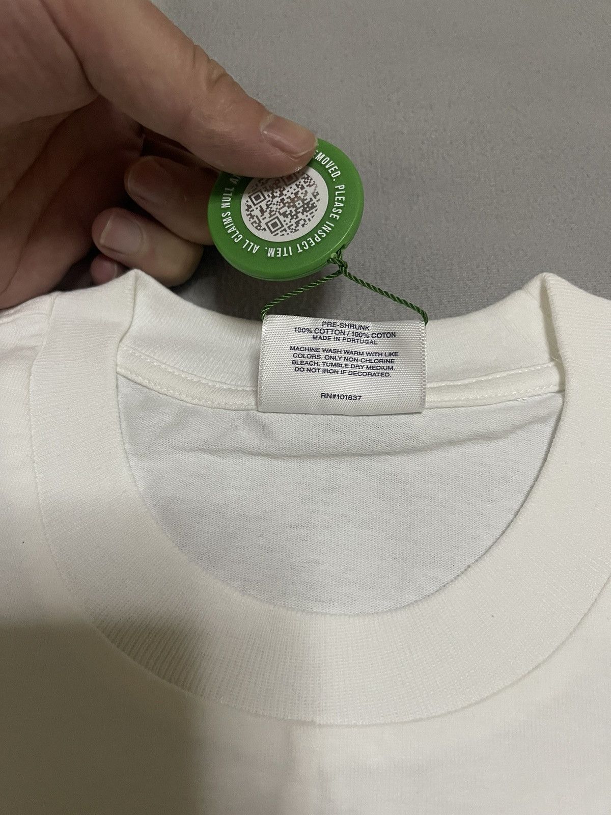 Comme des Garcons Supreme cdg split box logo tee white Size US L / EU 52-54 / 3 - 4 Thumbnail