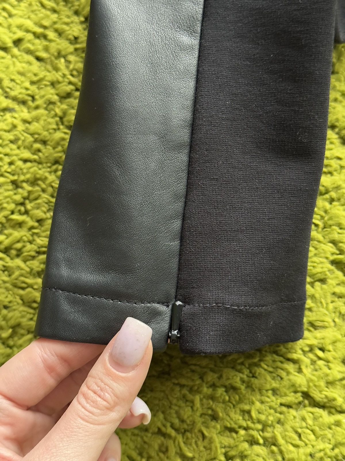 Boutique Moschino × Moschino × Vintage Moschino cheap and chick 2000s vintage real leather pants Size 34" / US 12 / IT 48 - 4 Thumbnail
