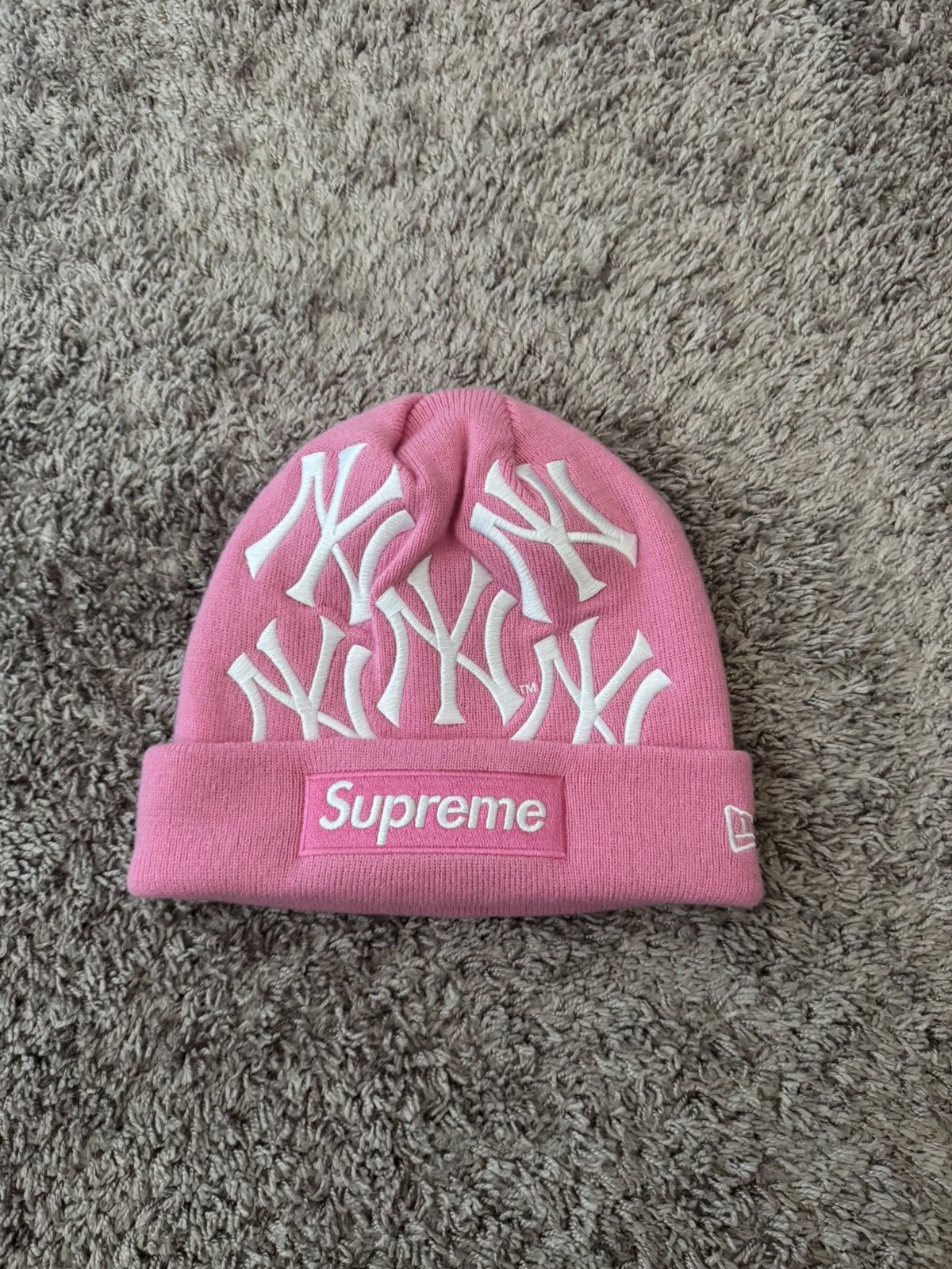 47 Brand × New York Yankees × Supreme Supreme X New Era Yankee logo beanie Size ONE SIZE - 1 Thumbnail