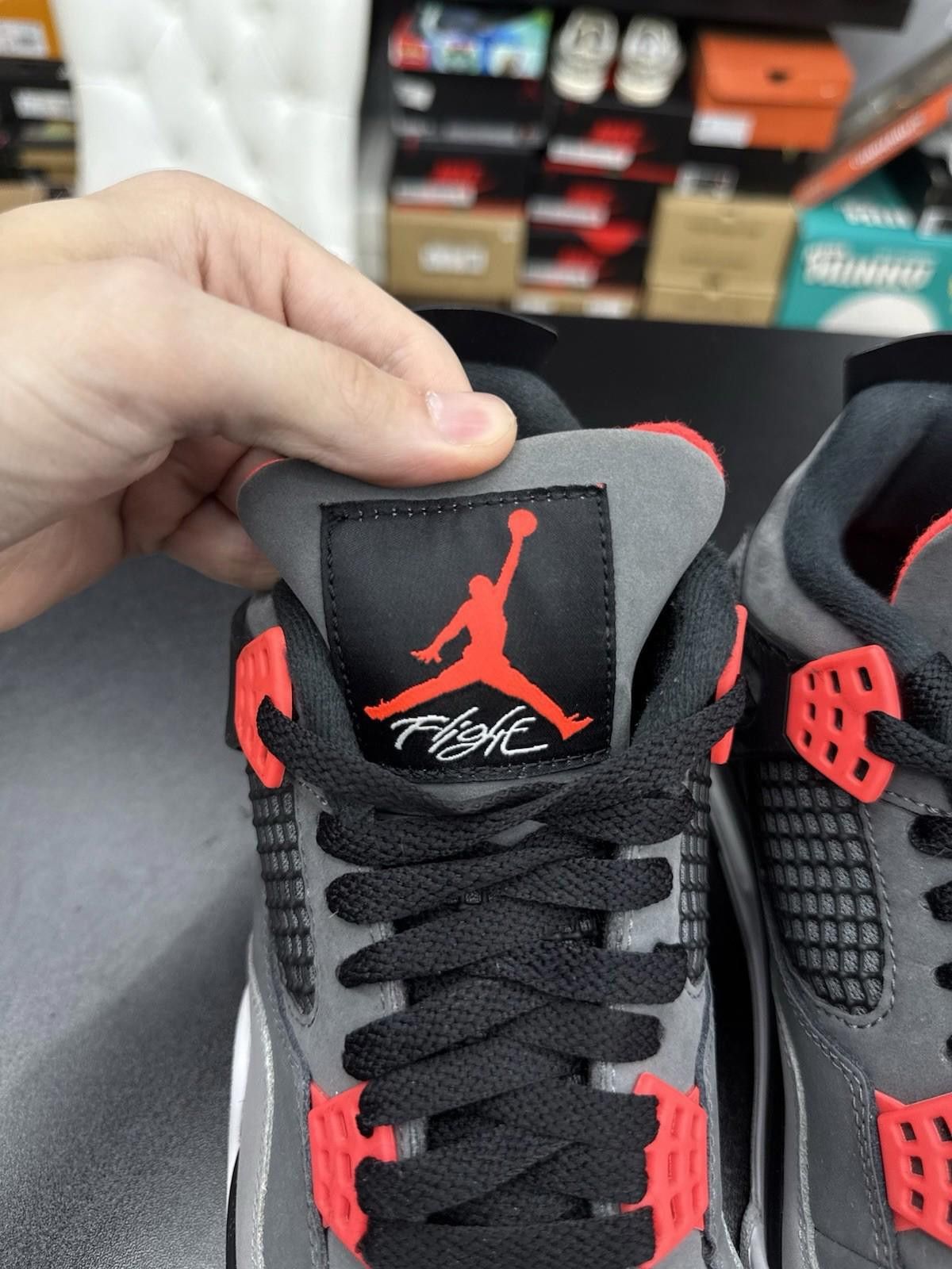 Jordan Brand Air Jordan 4 Retro Mid 'Infrared' Men's Size 9.5 DH6927-061 Size US 9.5 / EU 42-43 - 7 Thumbnail