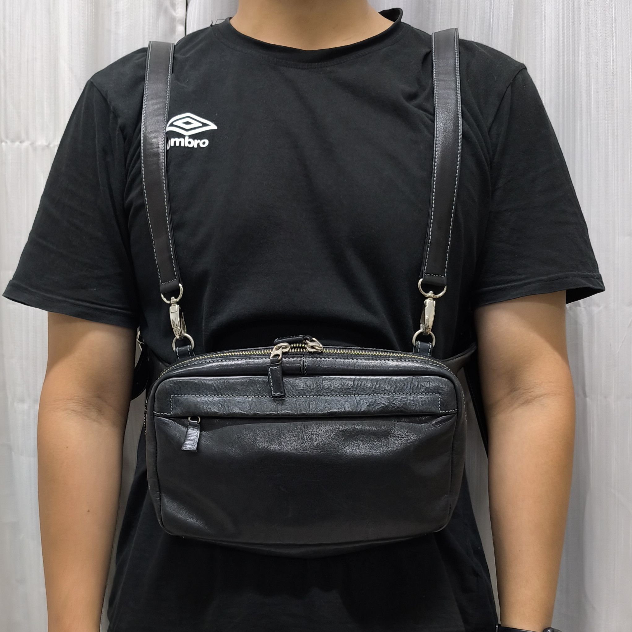Japanese Brand × Leather Piccino Tokyo Leathe Bag 2 Way Size ONE SIZE - 1 Thumbnail