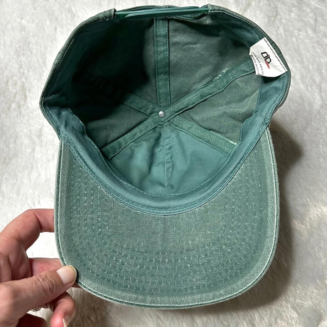 Vintage Ole South Rod Run VIII Vintage Green Adjustable Baseball Cap Size ONE SIZE - 7 Thumbnail