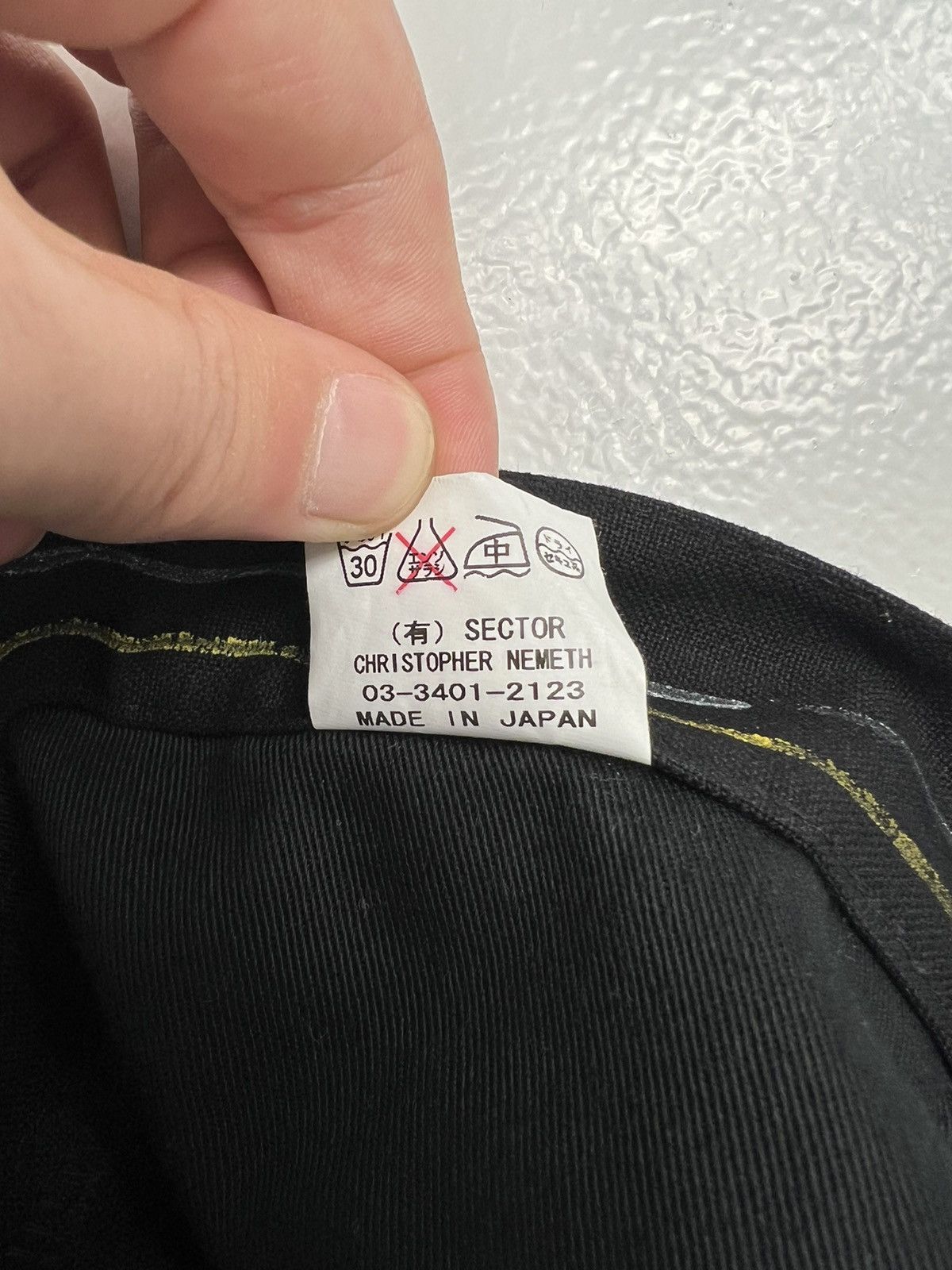 Christopher Nemeth Nemeth Painted lines 25586 pants Size US 34 / EU 50 - 7 Thumbnail