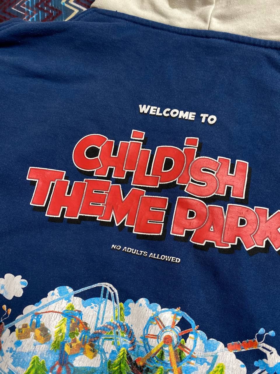 CHILDS × Japanese Brand × Vintage Childish Hoodie Boxy Fit TGF Theme Park SkateGang Size US XS / EU 42 / 0 - 21 Thumbnail