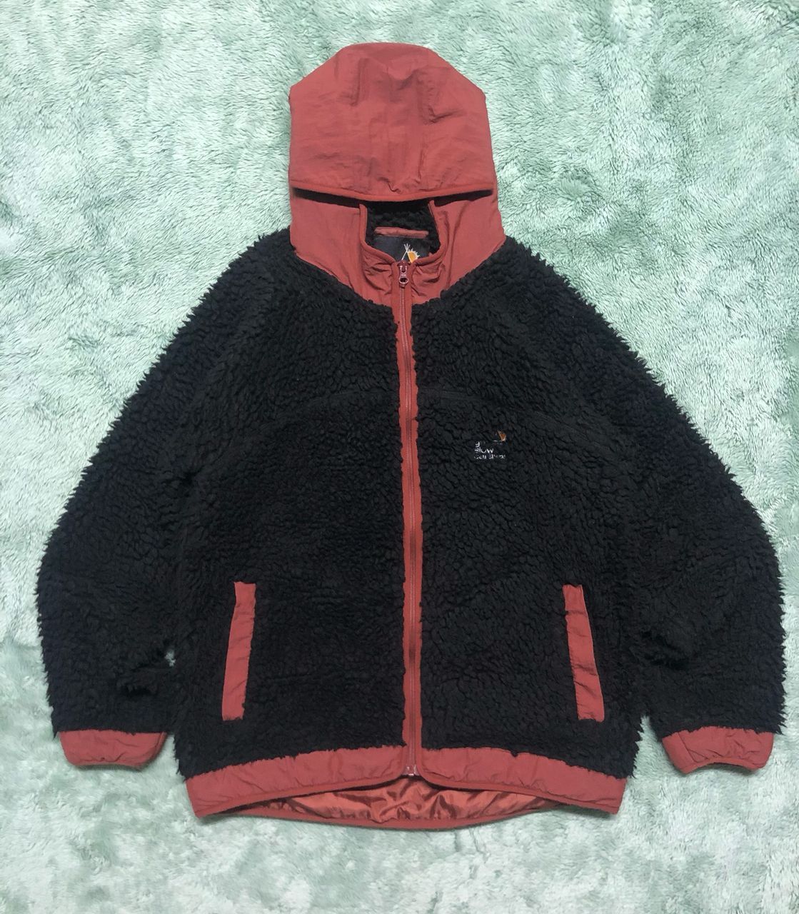 go slow caravan GO SLOW CARAVAN DEEP PILE FLEECE HOODIE ZIPPER JACKET Size US M / EU 48-50 / 2 - 1 Thumbnail