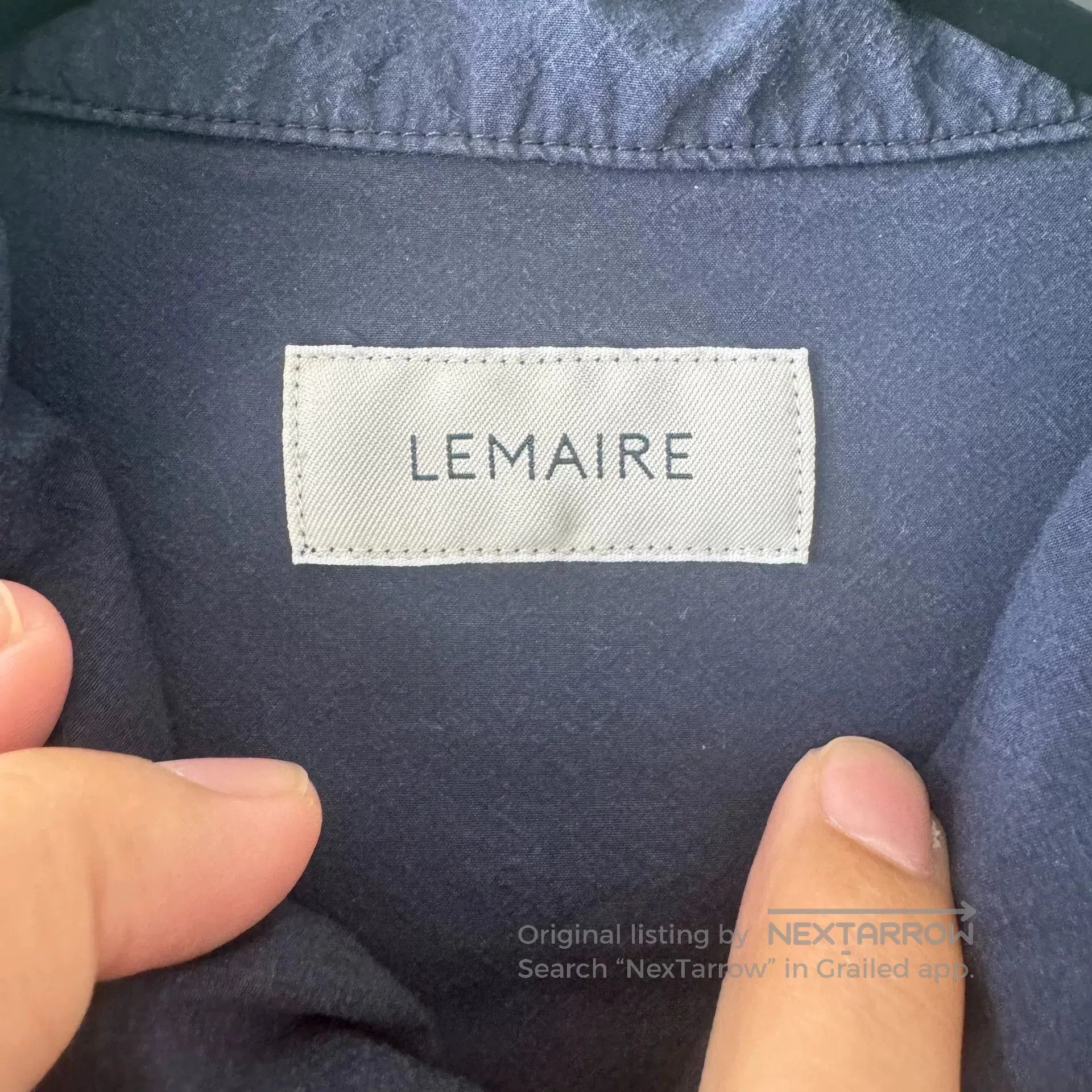 Lemaire Lemaire Blue Short. Size US XL / EU 56 / 4 - 3 Thumbnail