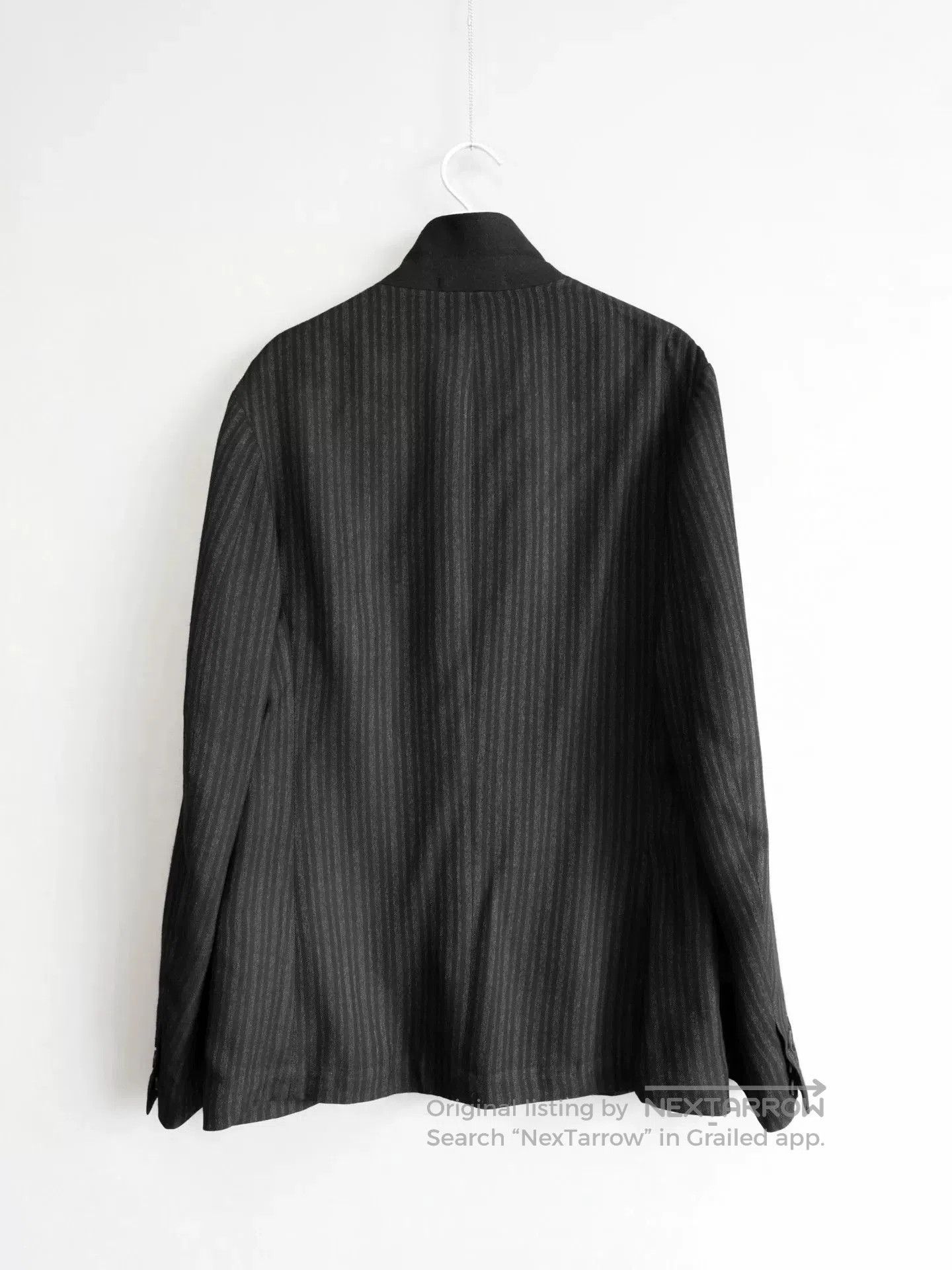 Yohji Yamamoto yohji yamamoto striped rayon jacket. Size US M / EU 48-50 / 2 - 3 Thumbnail