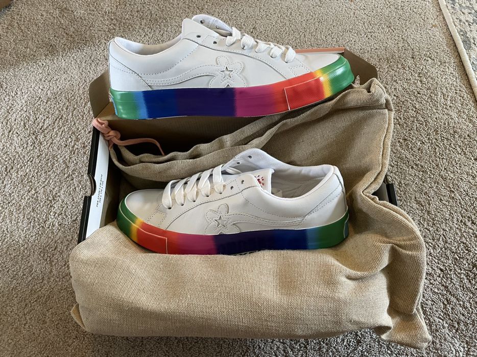 Converse golf le fleur on sale pride