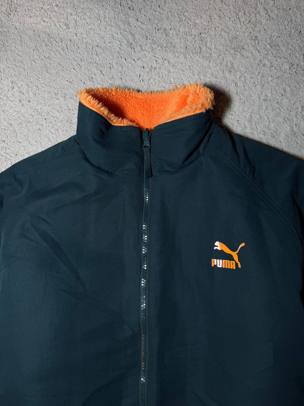 Puma Men's reversible sherpa jacket by Puma, size L Size US L / EU 52-54 / 3 - 12 Thumbnail