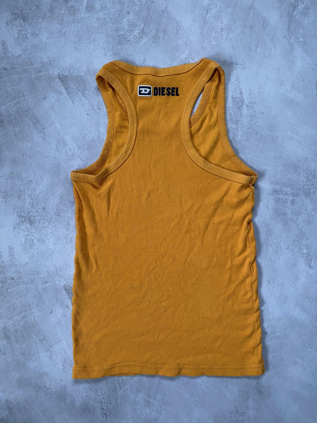 Diesel Mega Vintage Vest Diesel RARE Yellow BACK LOGO Size US XL / EU 56 / 4 - 1 Thumbnail