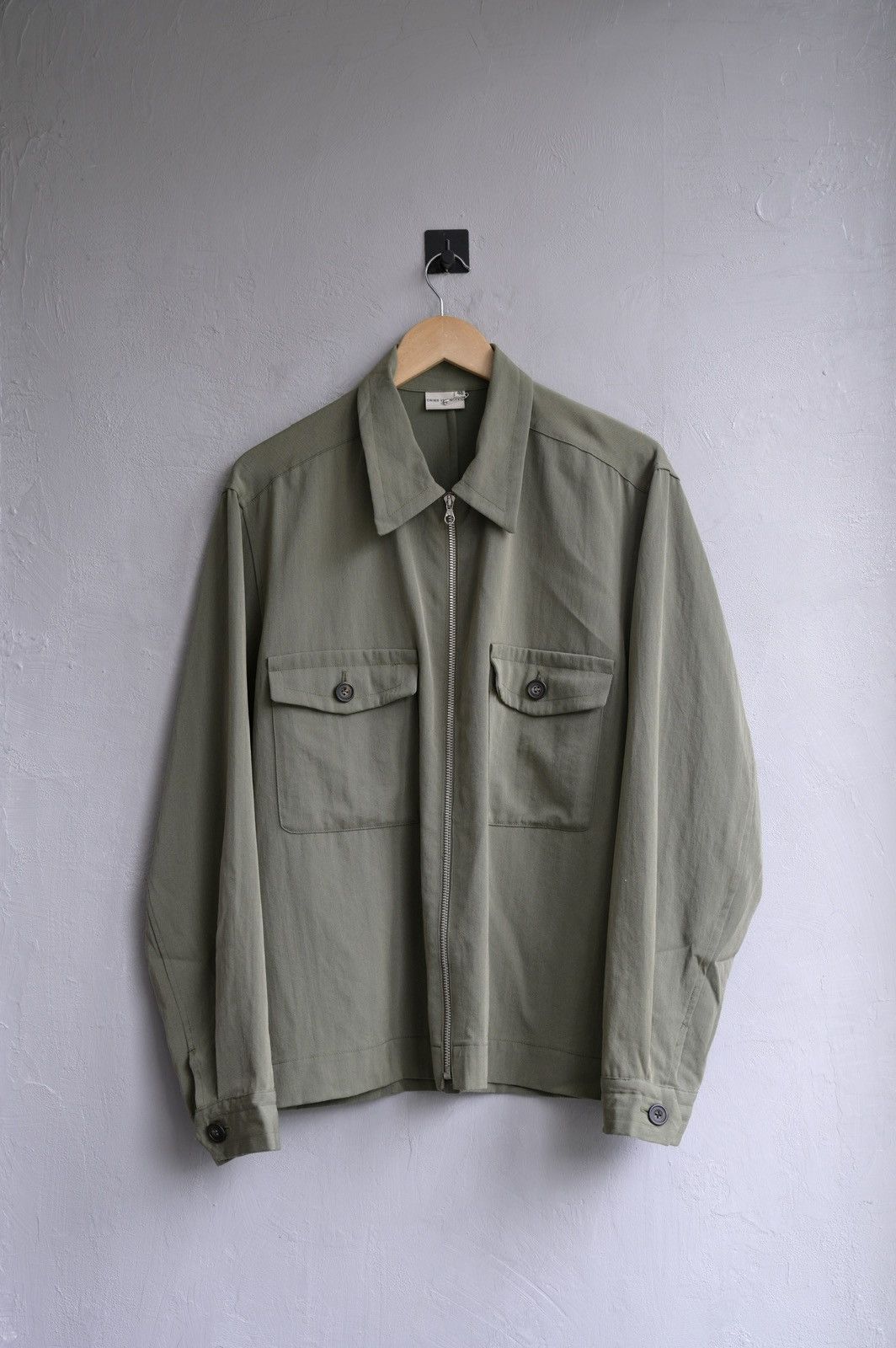 Dries Van Noten Dries Van Noten Fall 1995 military light wool runway jacket Size US M / EU 48-50 / 2 - 3 Thumbnail