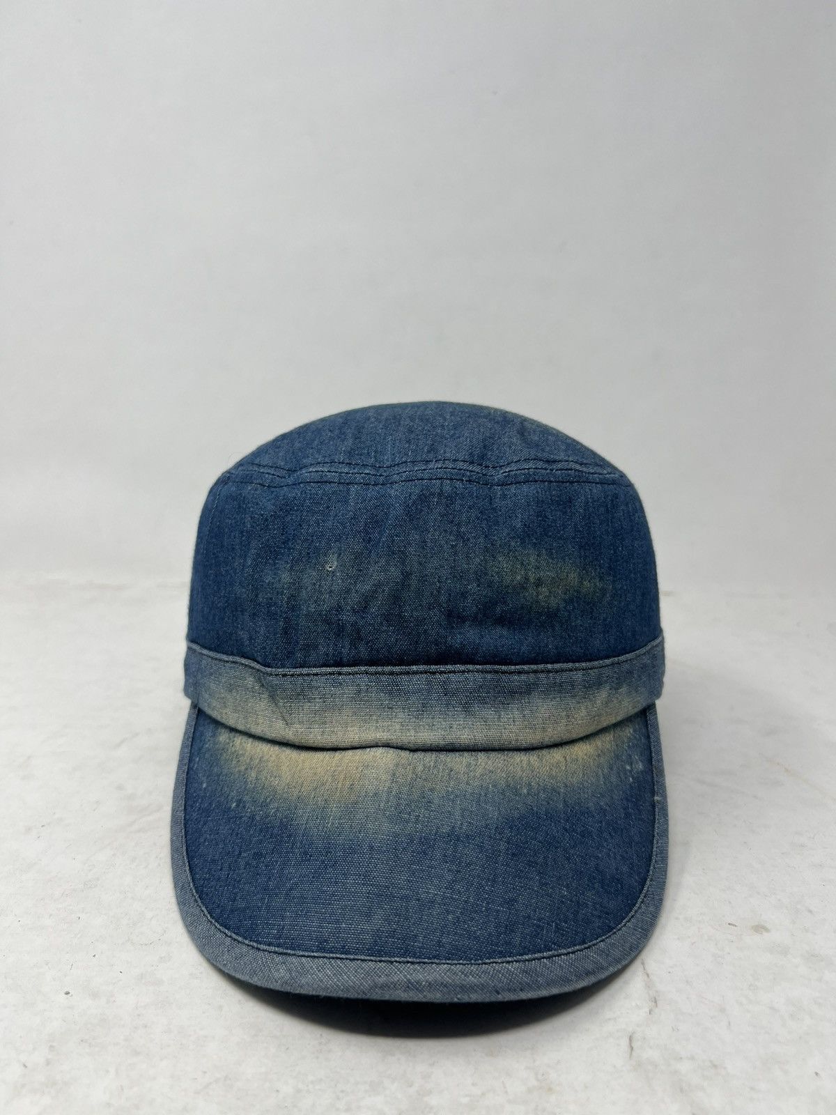 Vintage Vintage Fade Acid Wash Fitted Cadet Cap inspired by Kapital Size ONE SIZE - 1 Thumbnail