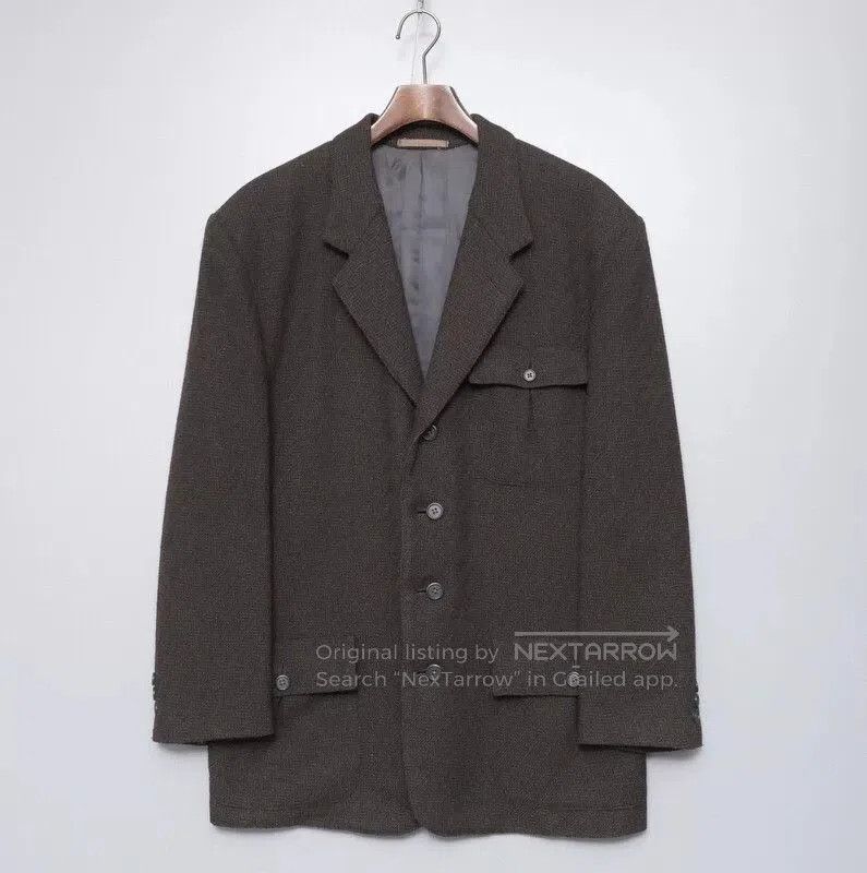 Y's Yohji Yamamoto Y's Vintage Men's Suit Jacket. Size US M / EU 48-50 / 2 - 1 Thumbnail