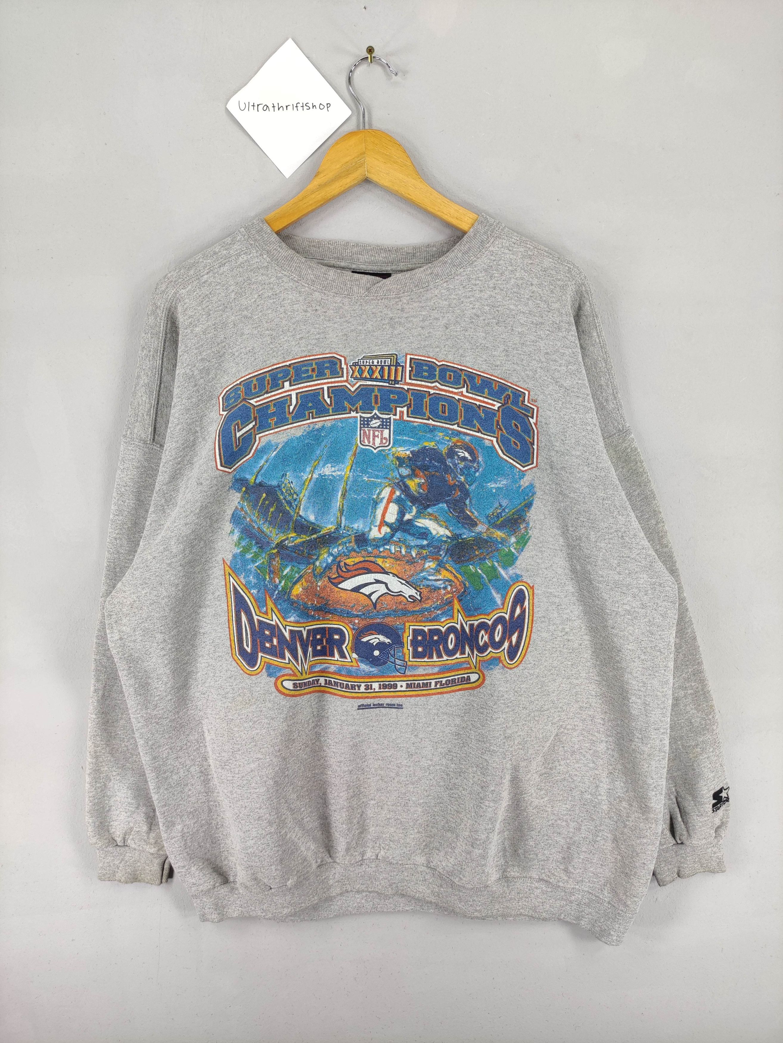 Starter Vintage Starter Super Bowl Champions Sweatshirt Size US XL / EU 56 / 4 - 1 Thumbnail