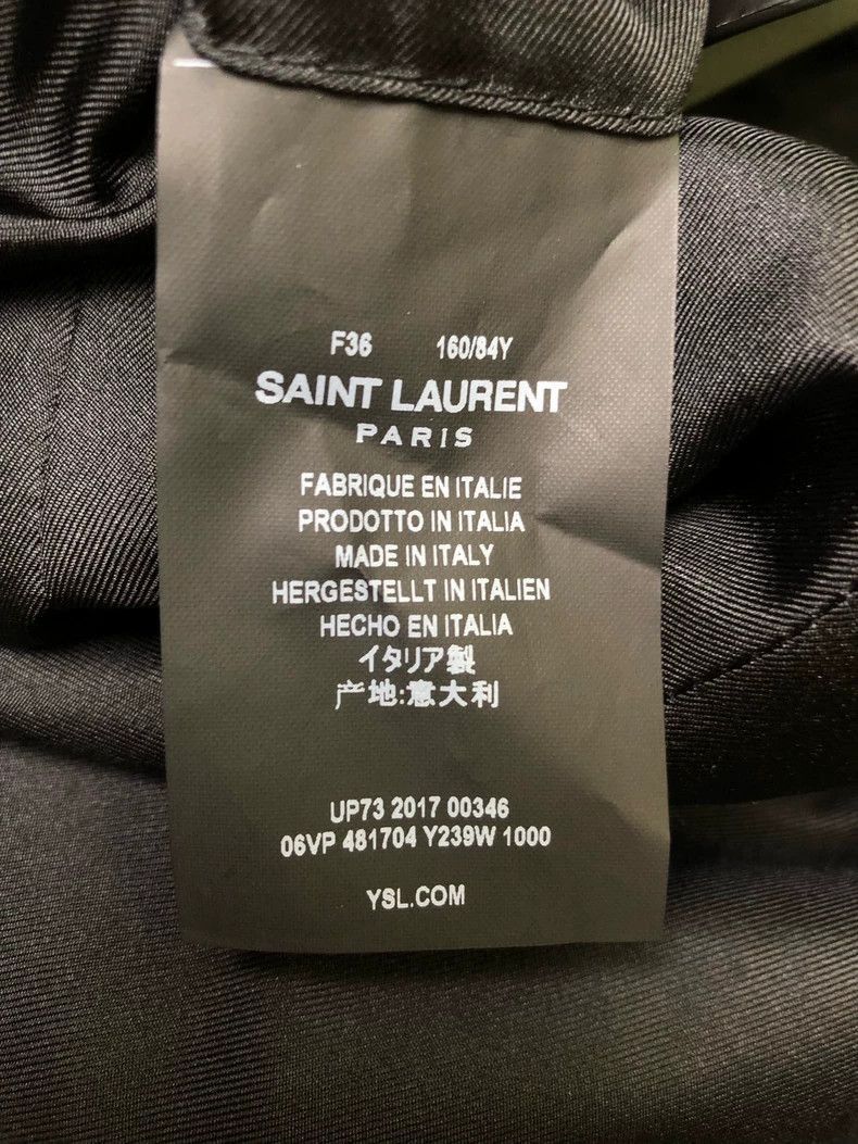 Saint Laurent Paris Saint Laurent YSL Blazer in Navy Blue Size US XS / EU 42 / 0 - 2 Thumbnail