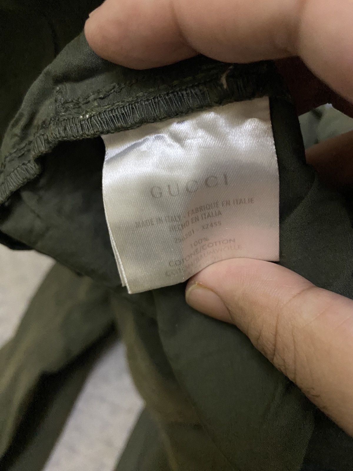 Gucci Gucci Classic Logo Loose Pant Zipper Ankle Size US 38 / EU 54 - 11 Thumbnail