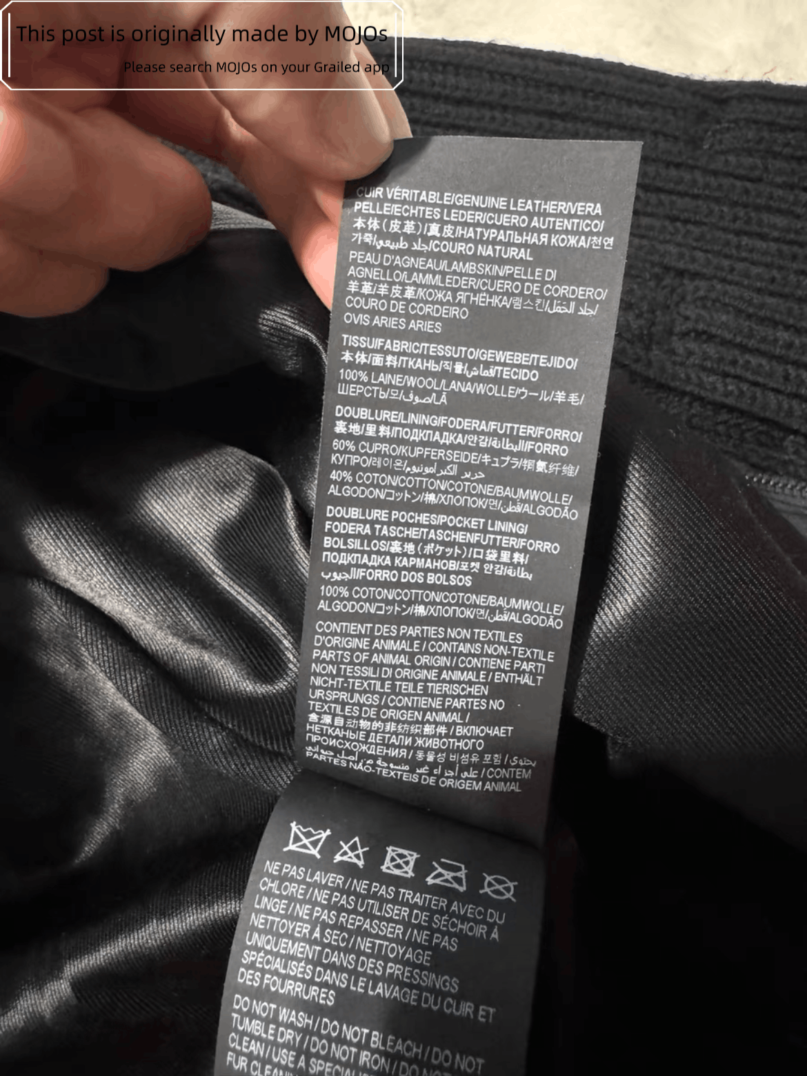 Saint Laurent Paris Sz 48 Saint Laurent Paris Detachable 23AW Leather Jacket Size US M / EU 48-50 / 2 - 4 Thumbnail