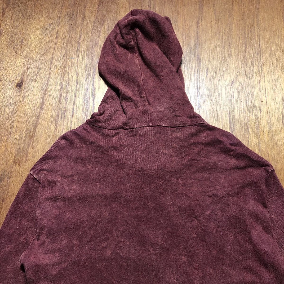 Japanese Brand × Vintage Vintage Hippie Patchwork Zipper Sweater Hoodie Size S / US 4 / IT 40 - 7 Thumbnail
