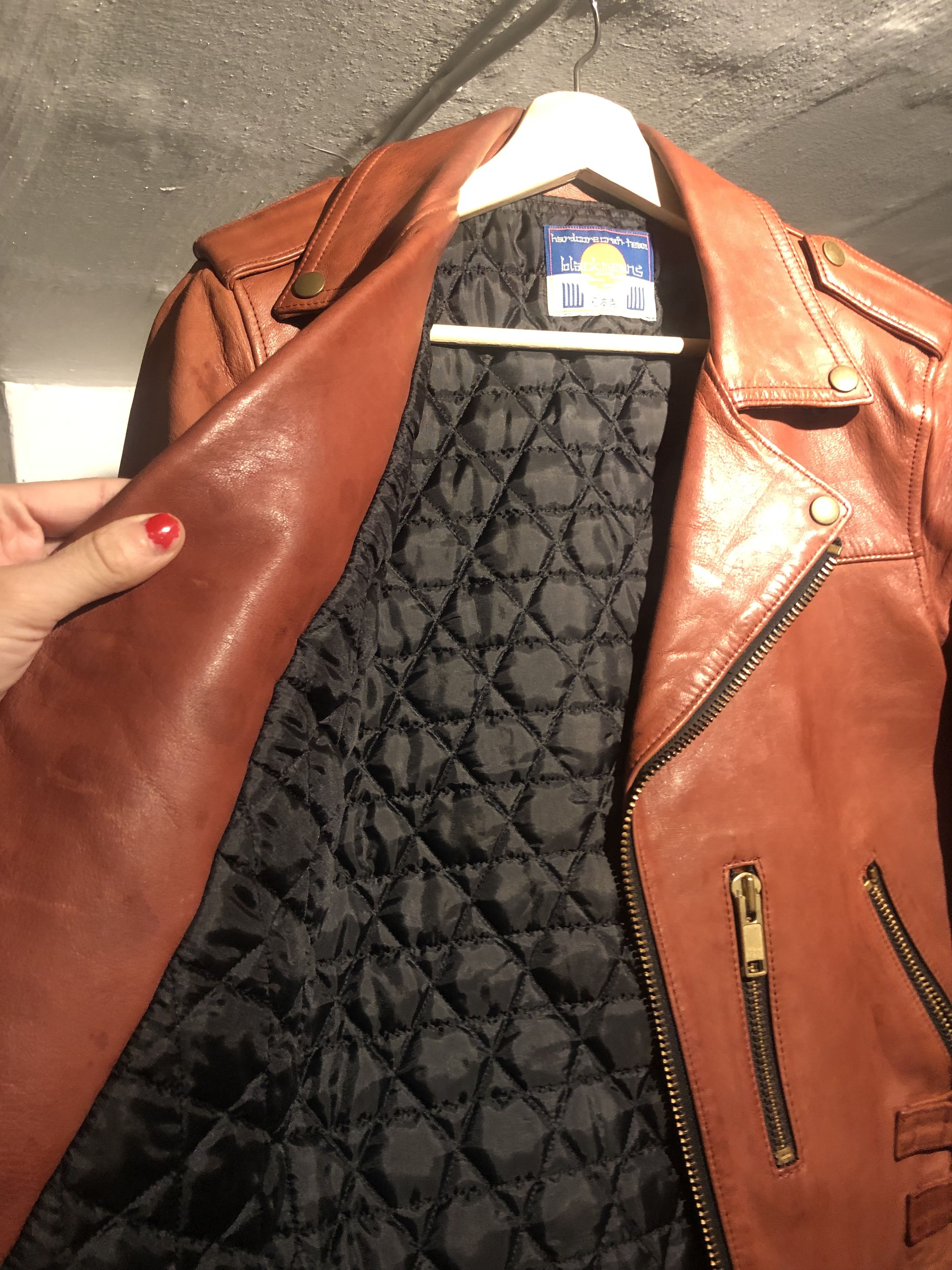 Blackmeans Blackmeans red double rider jacket Size US S / EU 44-46 / 1 - 4 Thumbnail