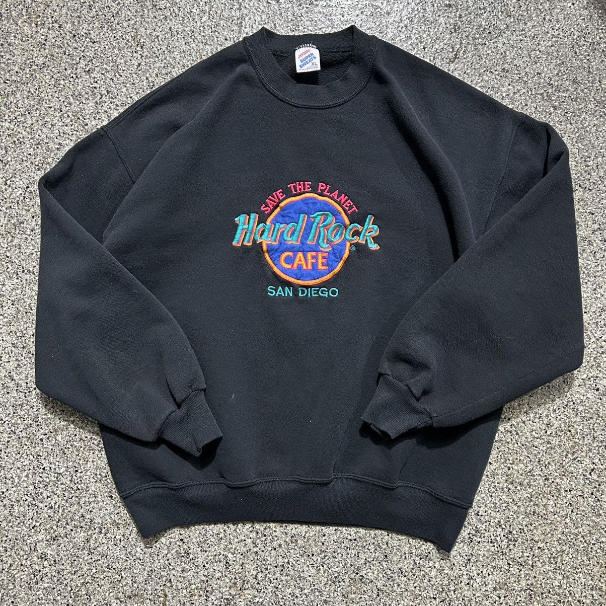 Hard Rock Cafe 90’s hard rock cafe sweatshirt Size US XL / EU 56 / 4 - 1 Thumbnail
