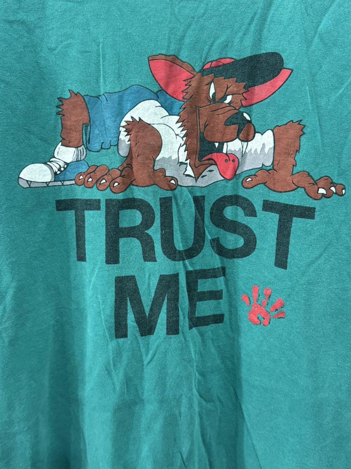 Vintage vintage Australian - wet paint “Thrust me” tee Size US XXL / EU 58 / 5 - 2 Thumbnail